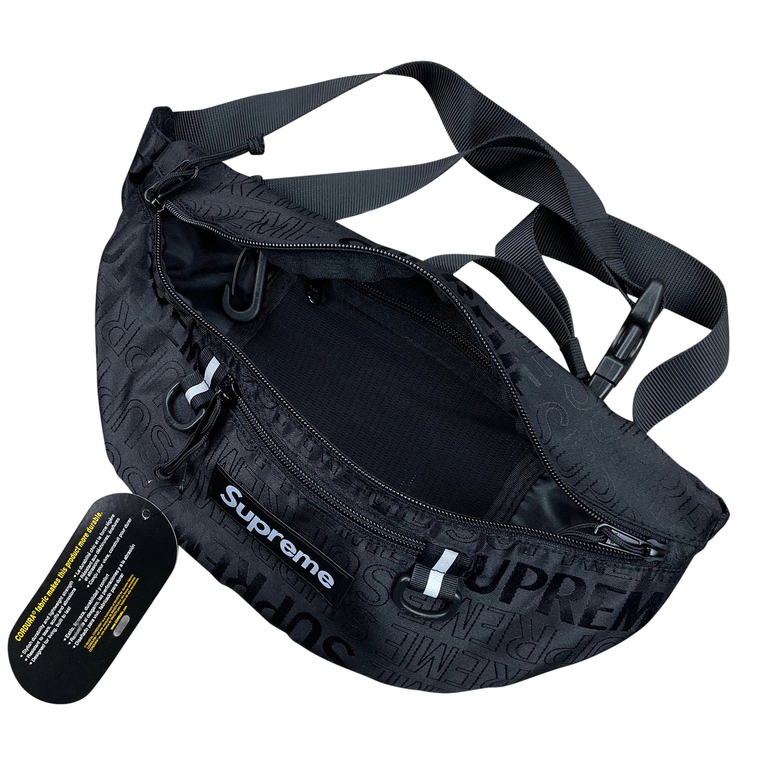 Supreme Waist Bag SS19 outlet Black