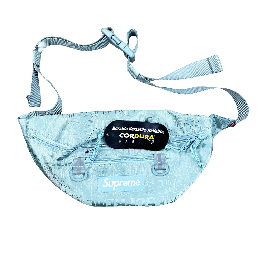 Supreme Waist Bag Ice Blue SS19 0riginalFeet