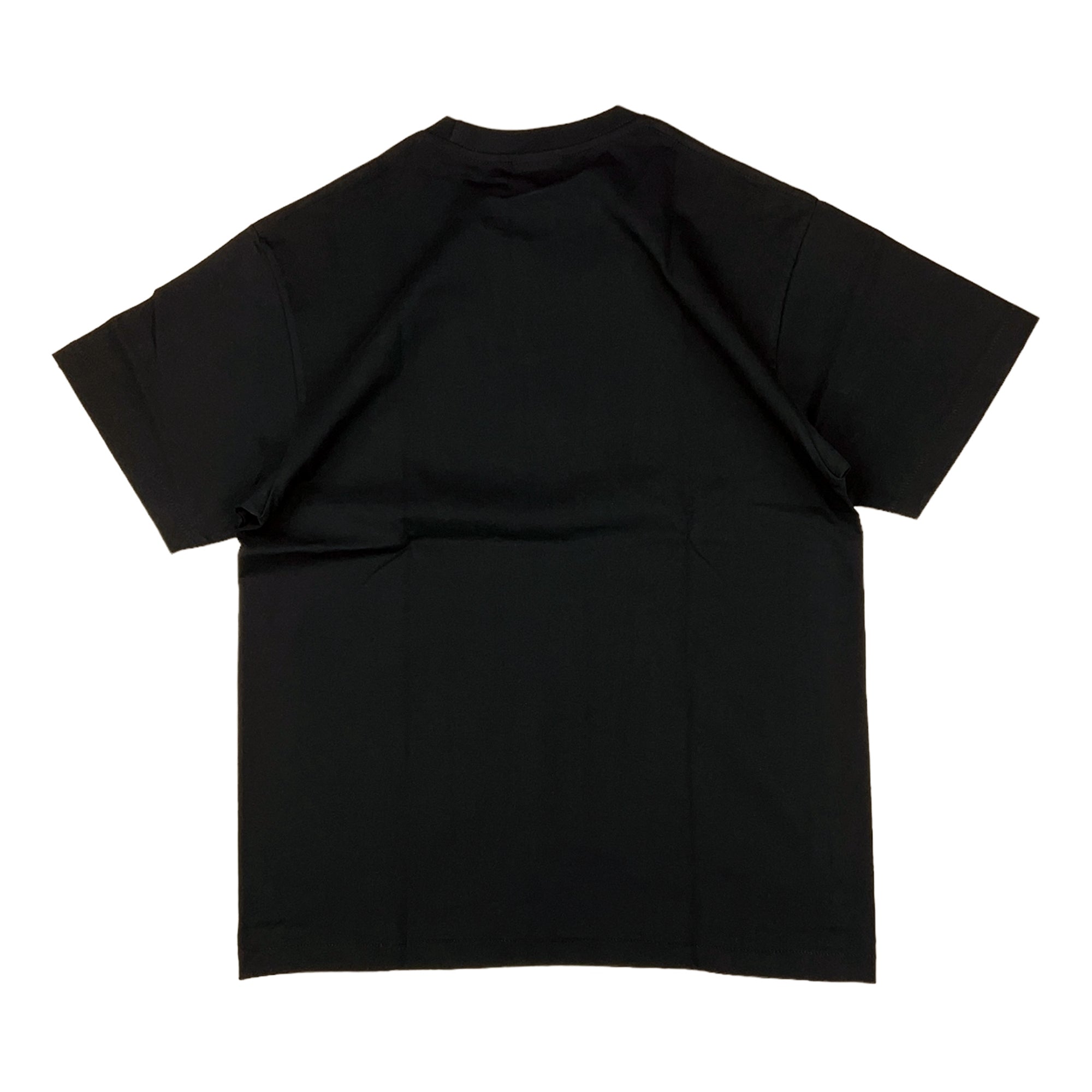 CHECK APE HEAD T-SHIRT BLACK MULTI RED | A BATHING APE