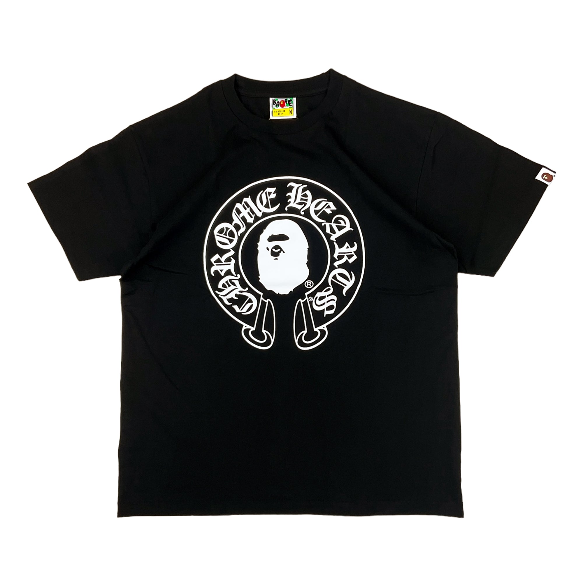 CHROME HEARTS BABY MILO T-SHIRT BLACK | A BATHING APE