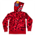 COLOR CAMO SHARK WGM HOODIE SWEATSHIRT RED | A BATHING APE