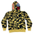 COLOR CAMO SHARK WGM HOODIE SWEATSHIRT YELLOW | A BATHING APE