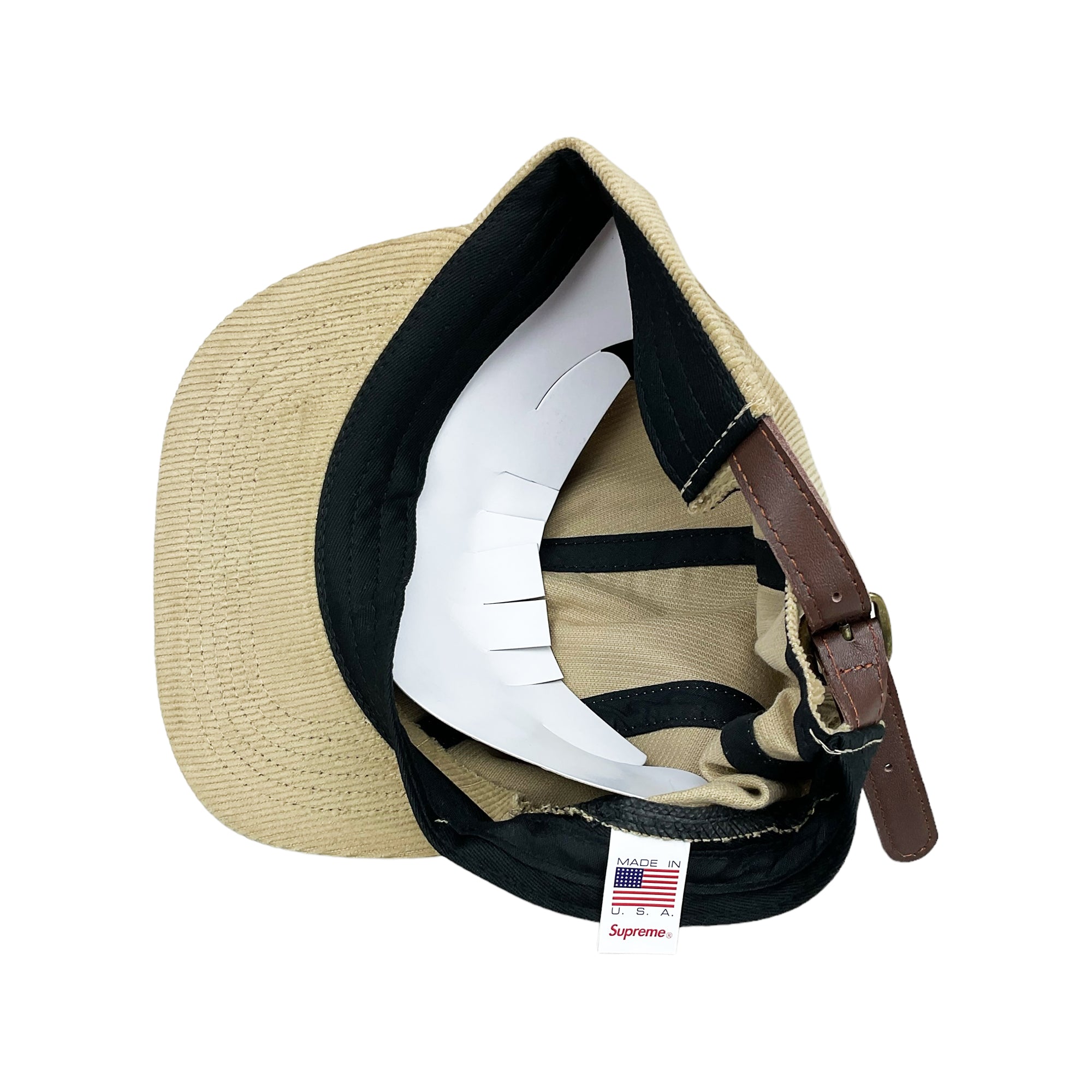 CORDUROY 5-PANEL CAMP CAP BEIGE (FW23)