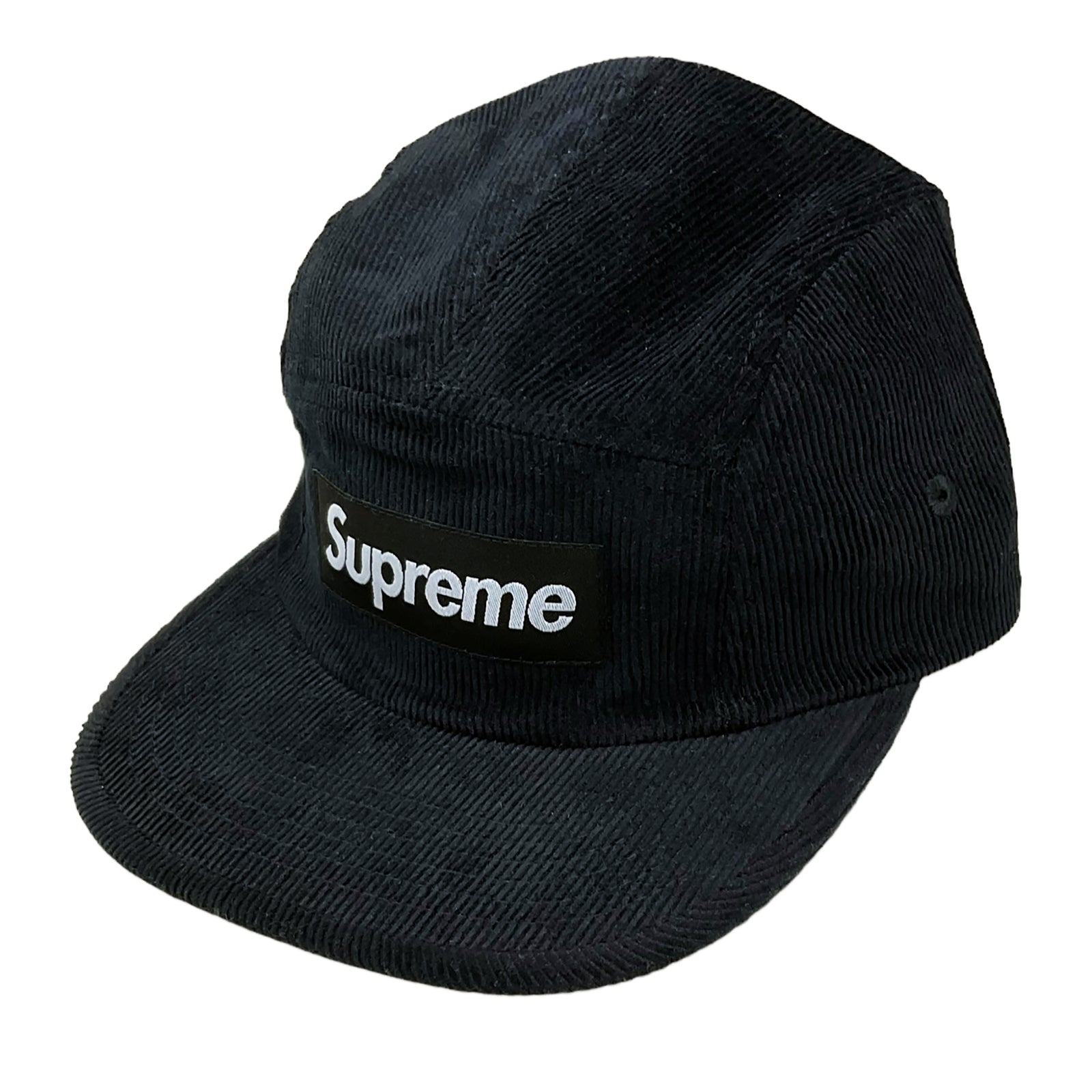Supreme Corduroy 5-Panel Camp Cap Black (FW23) - 0riginalFeet
