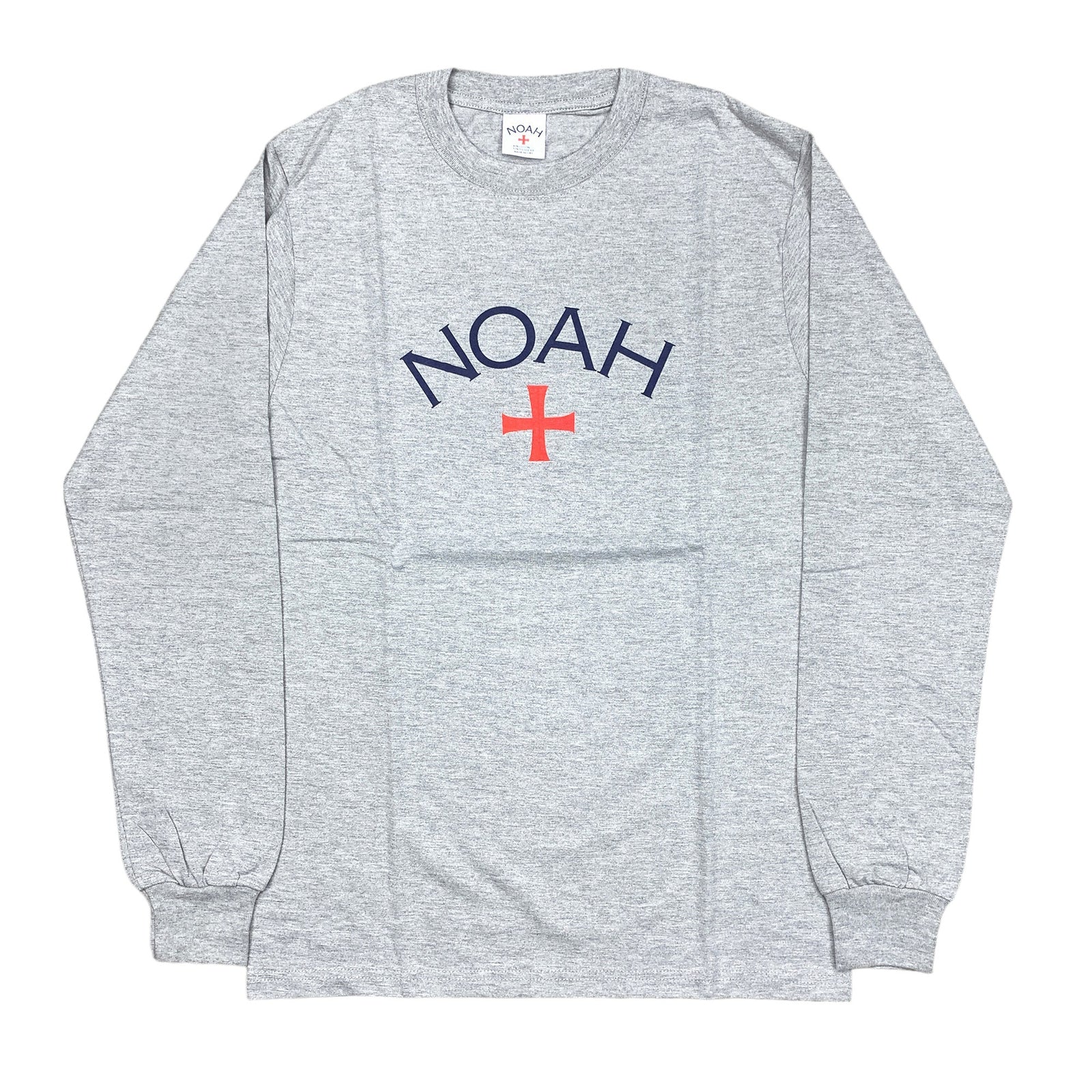 CORE LOGO LONG SLEEVE T-SHIRT GRAY