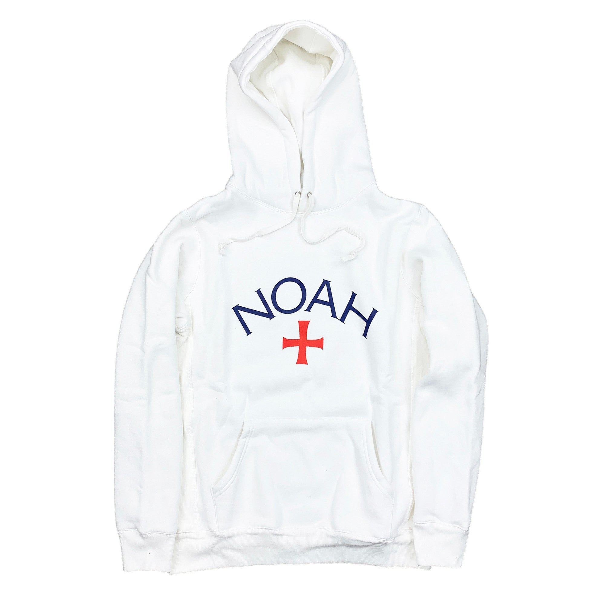 CORE LOGO HOODIE SWEATSHIRT WHITE