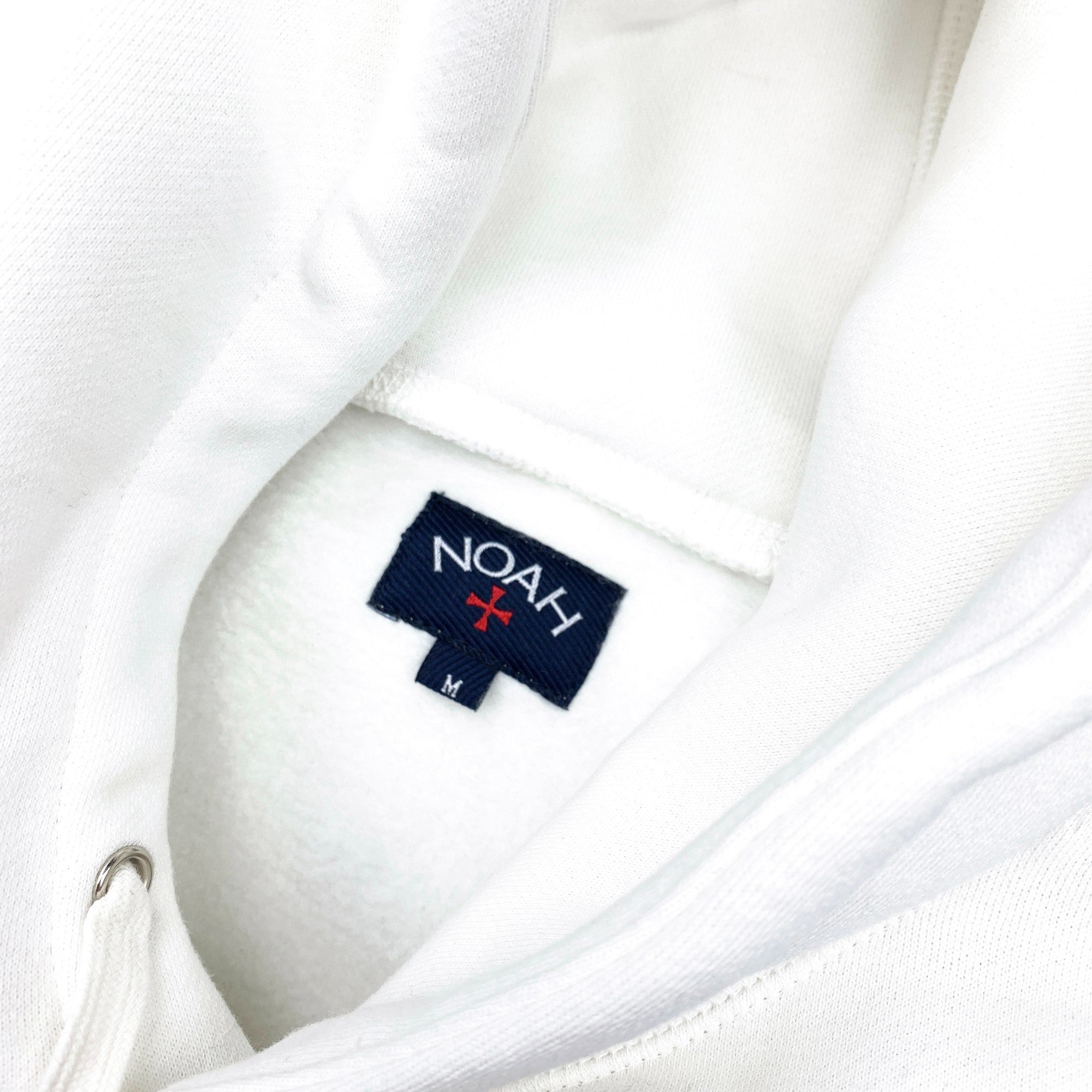 Noah NYC Core Logo Hoodie Sweatshirt White 0riginalFeet