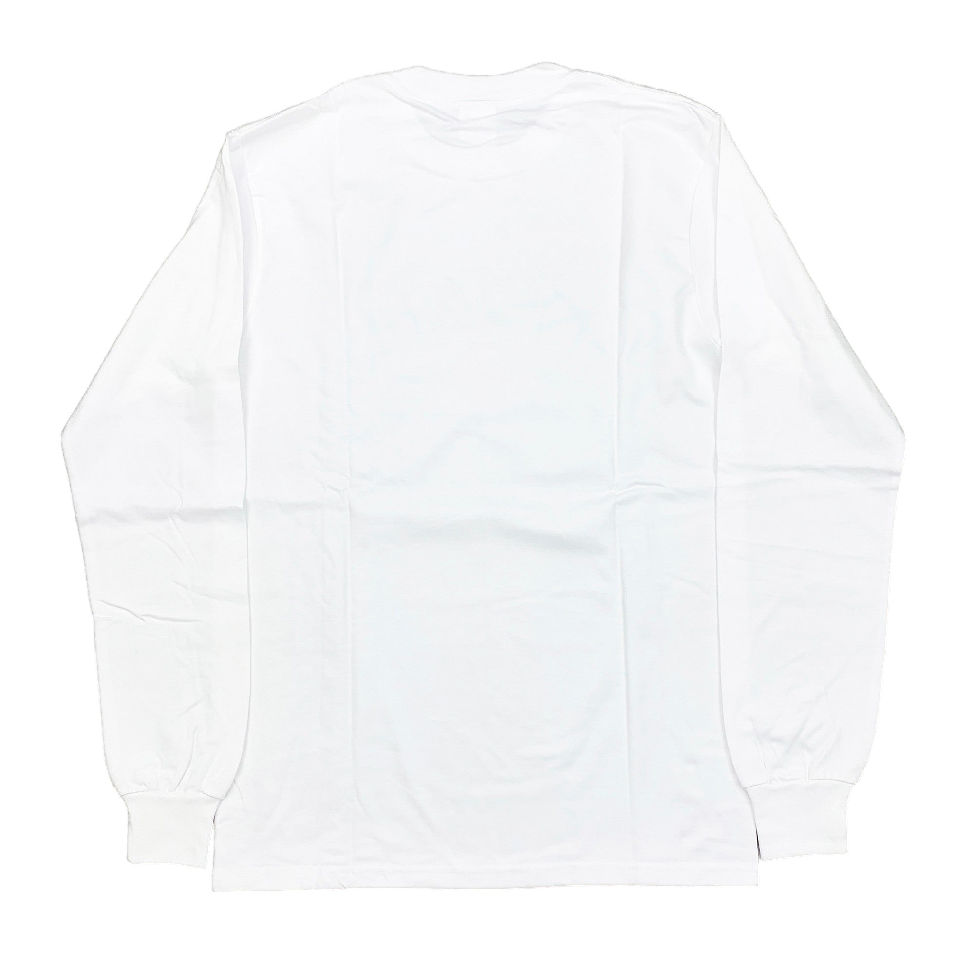 CORE LOGO LONG SLEEVE T-SHIRT WHITE