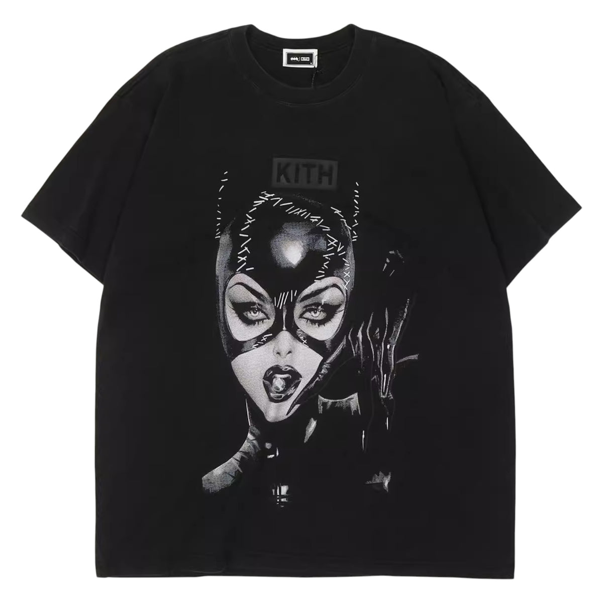 BATMAN SELINA KYLE VINTAGE T-SHIRT BLACK