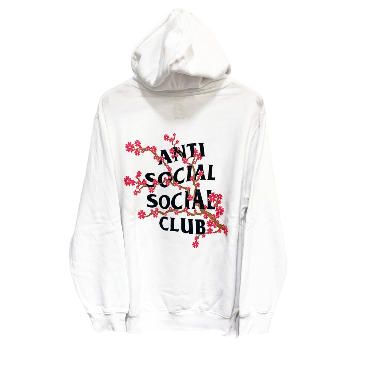 CHERRY BLOSSOM HOODIE SWEATSHIRT WHITE | ASSC