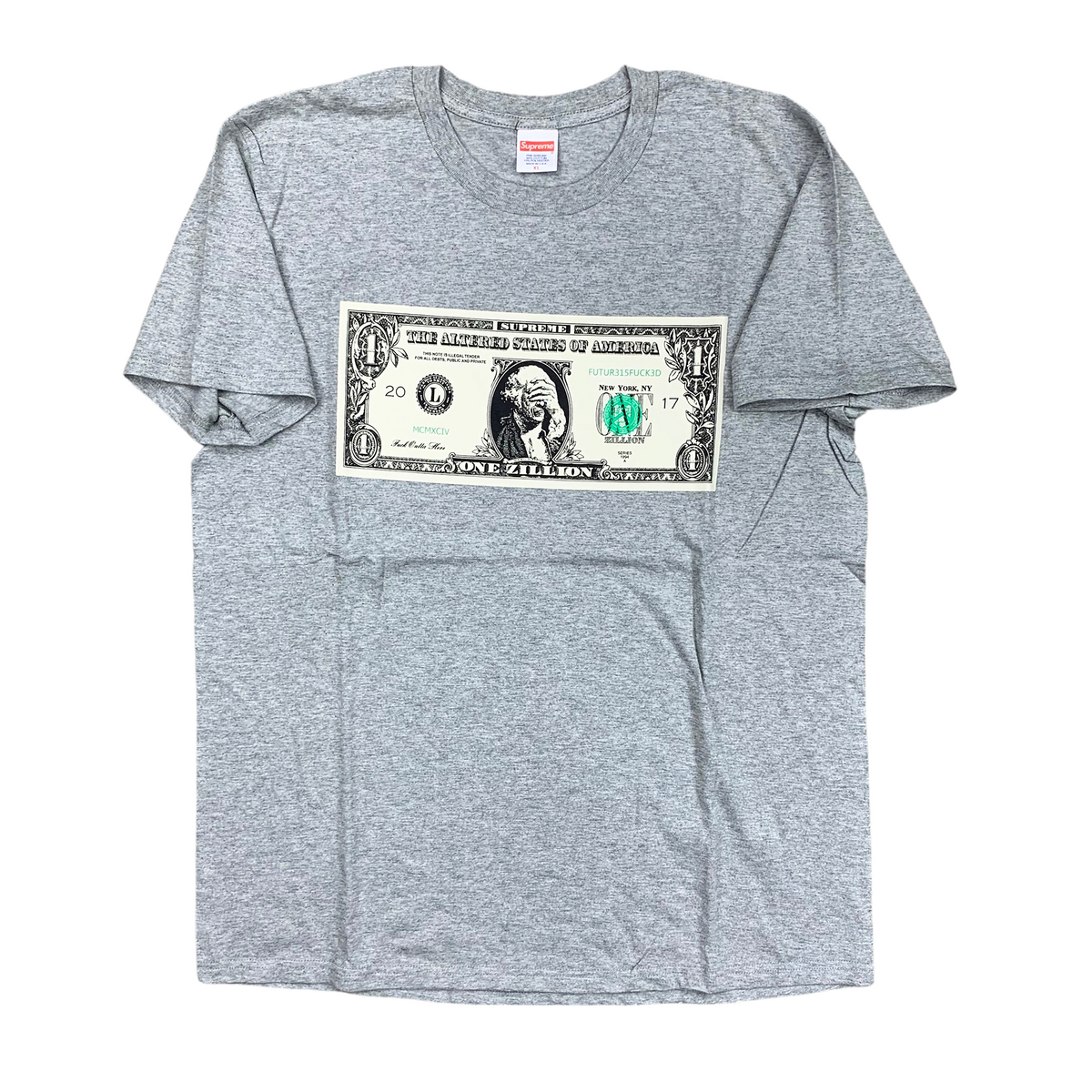 DOLLAR T-SHIRT HEATHER GREY (FW17)