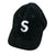 FINE WALE CORDUROY S LOGO 6-PANEL CAP BLACK (SS21)