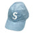 FINE WALE CORDUROY S LOGO 6-PANEL CAP LIGHT BLUE (SS21)