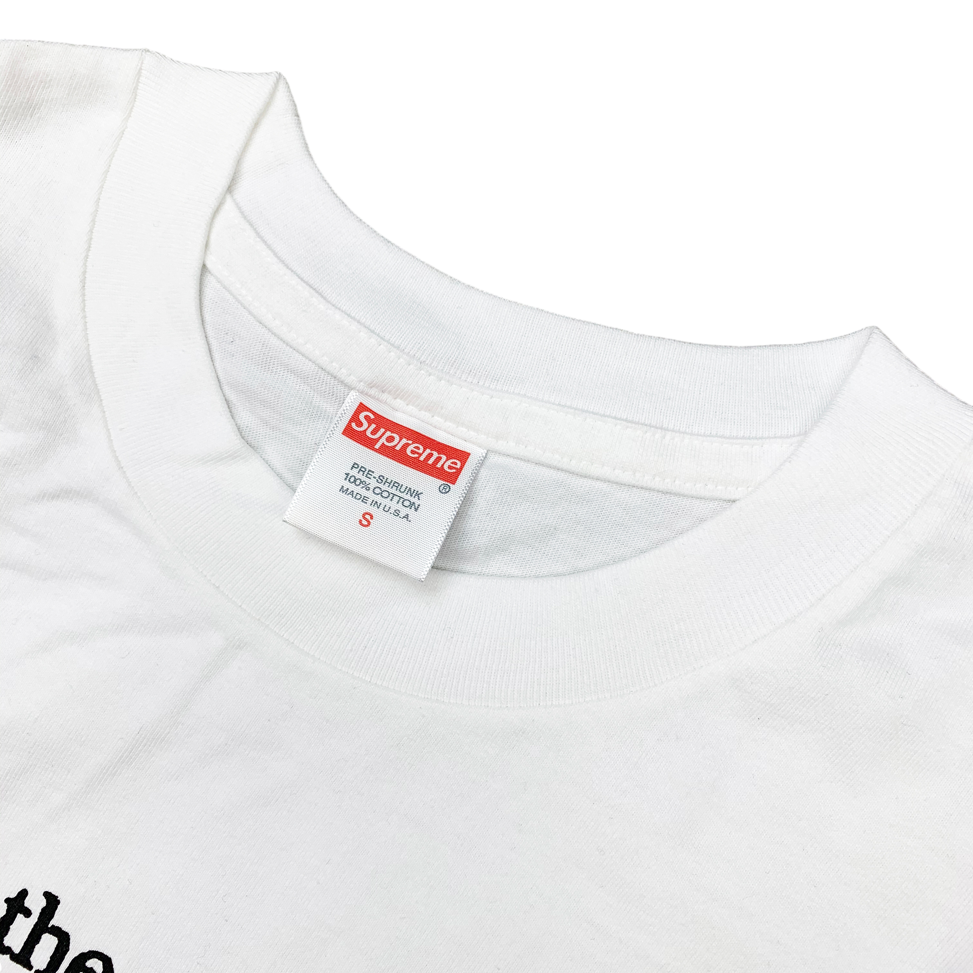 FUCK THE PRESIDENT T-SHIRT WHITE (SS17)