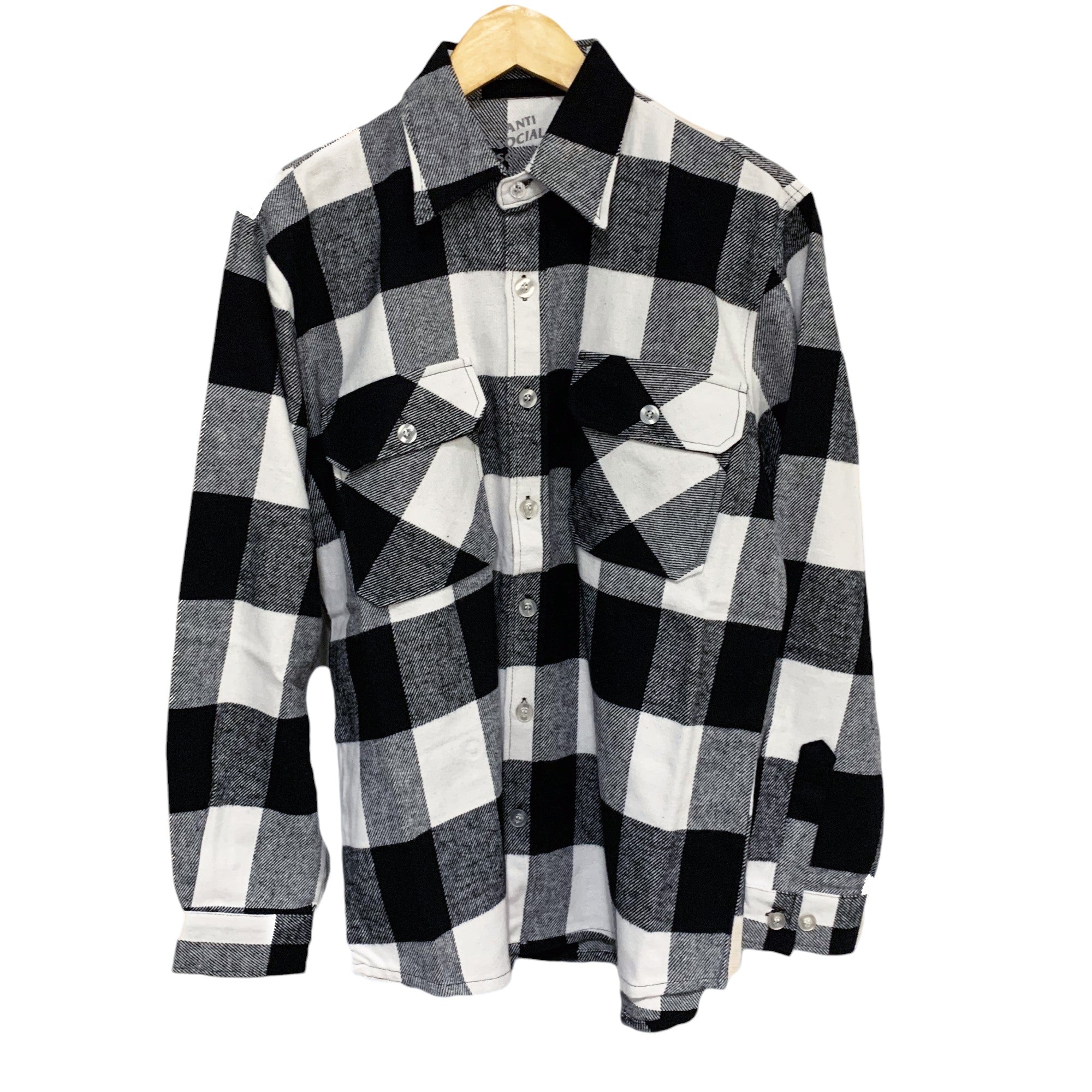 HAN FLANNEL LONG SLEEVE SHIRT PINK | ASSC