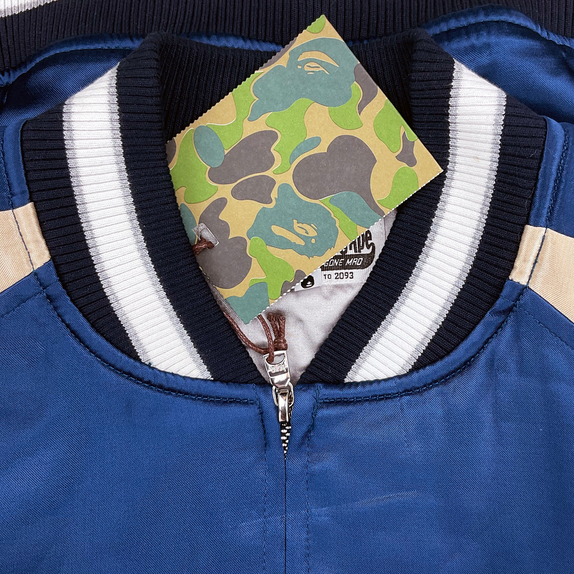 Bape Japan Souvenir Jacket Coat Blue A Bathing Ape 0riginalFeet