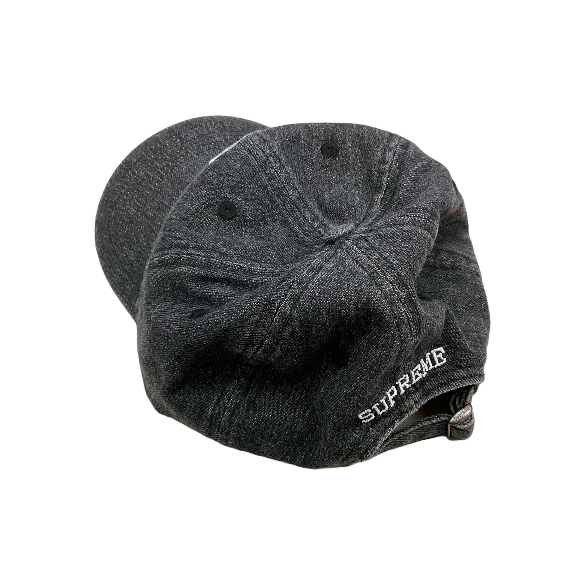 KEVLAR DENIM S LOGO 6-PANEL CAMP CAP BLACK (SS22)