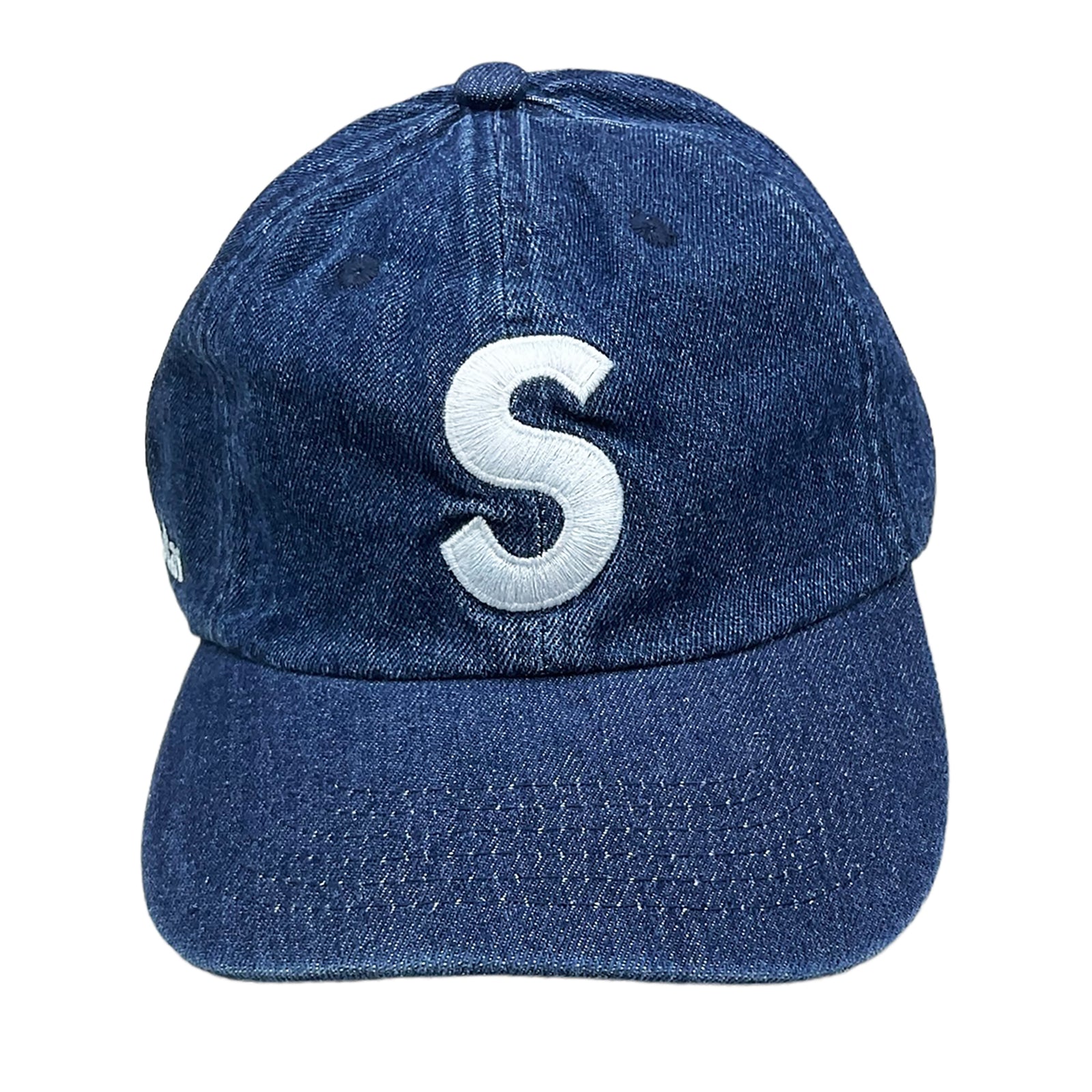 KEVLAR DENIM S LOGO 6-PANEL CAMP CAP INDIGO (SS22)