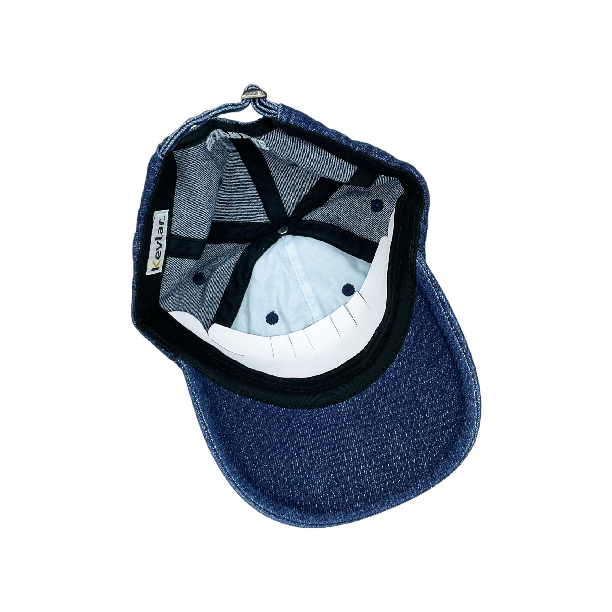 KEVLAR DENIM S LOGO 6-PANEL CAMP CAP INDIGO (SS22)