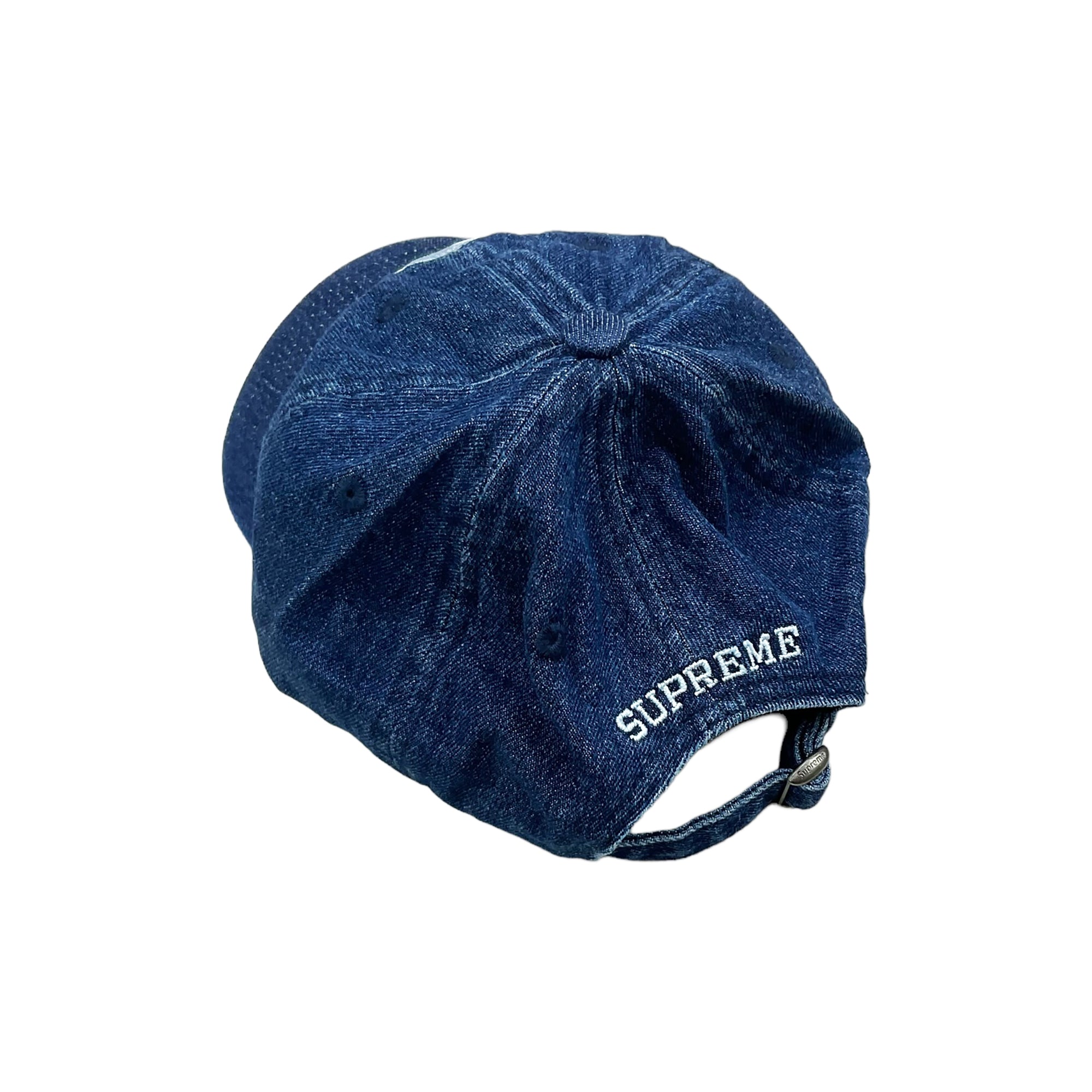 KEVLAR DENIM S LOGO 6-PANEL CAMP CAP INDIGO (SS22)