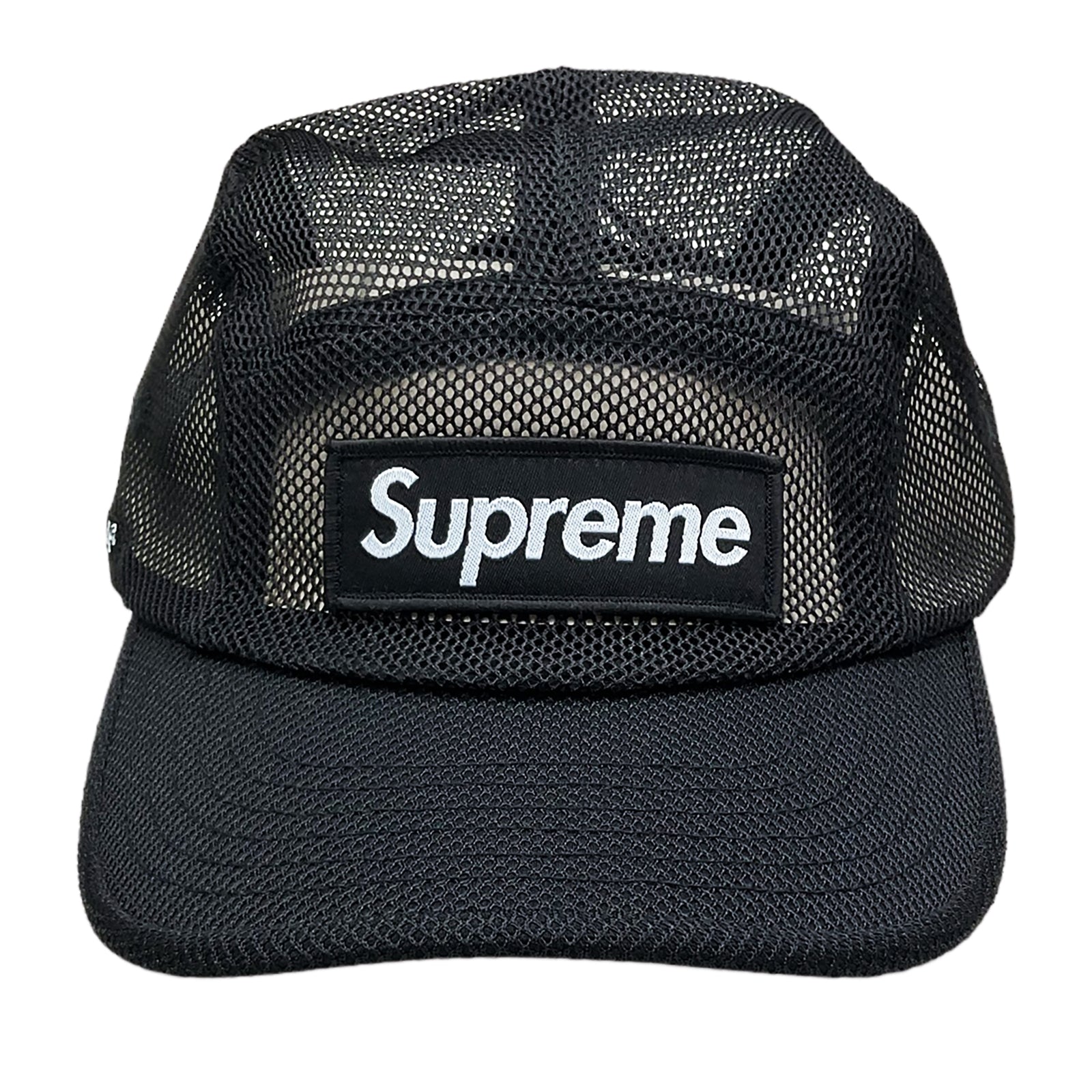 MESH CORDURA 5-PANEL CAMP CAP BLACK (SS23)