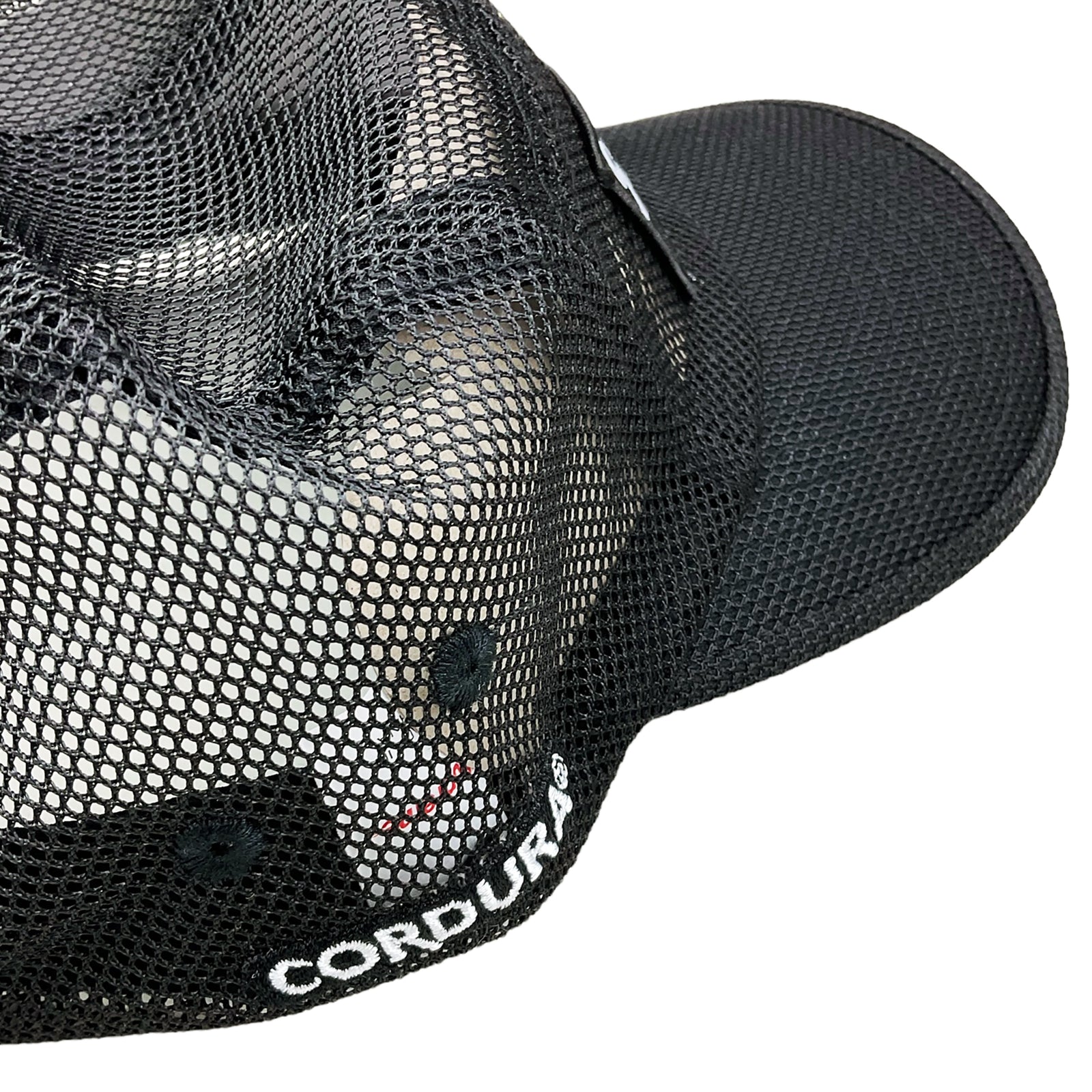 Supreme Mesh Cordura 5-Panel Camp Cap Black (SS23) - 0riginalFeet