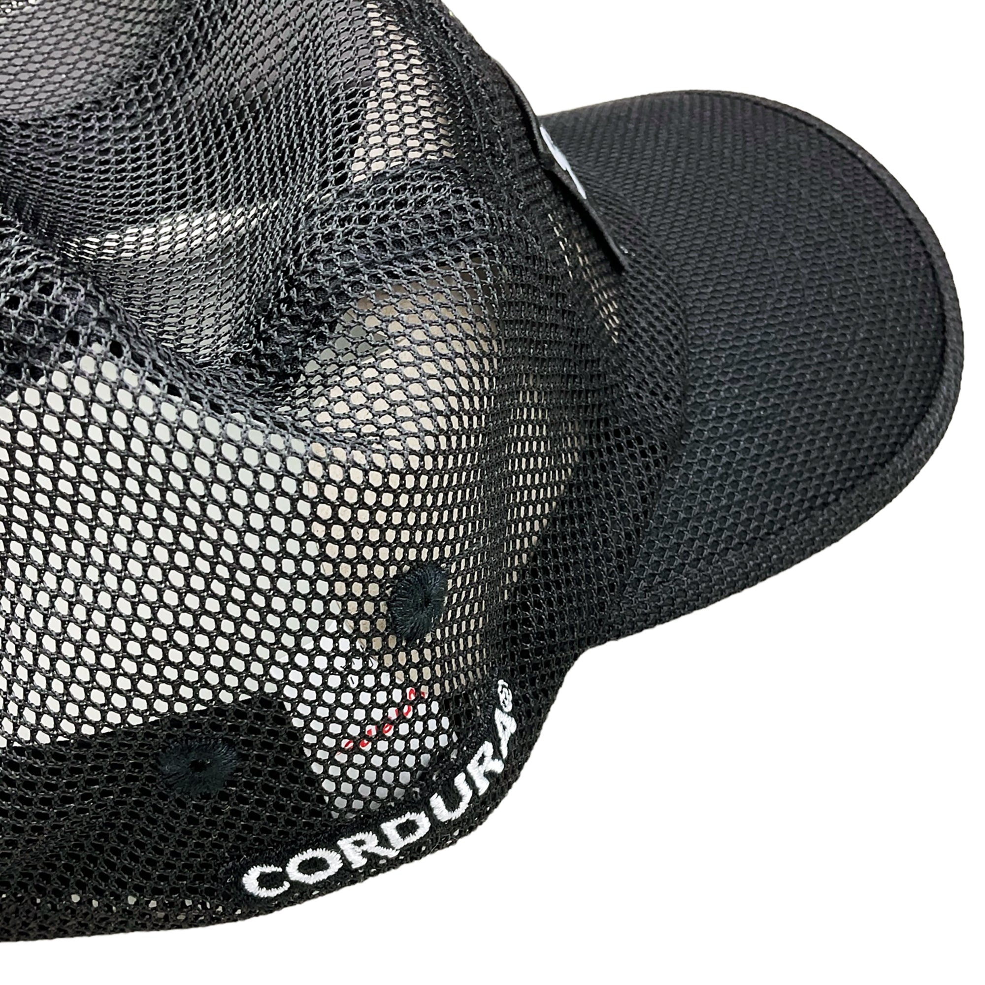 MESH CORDURA 5-PANEL CAMP CAP BLACK (SS23)