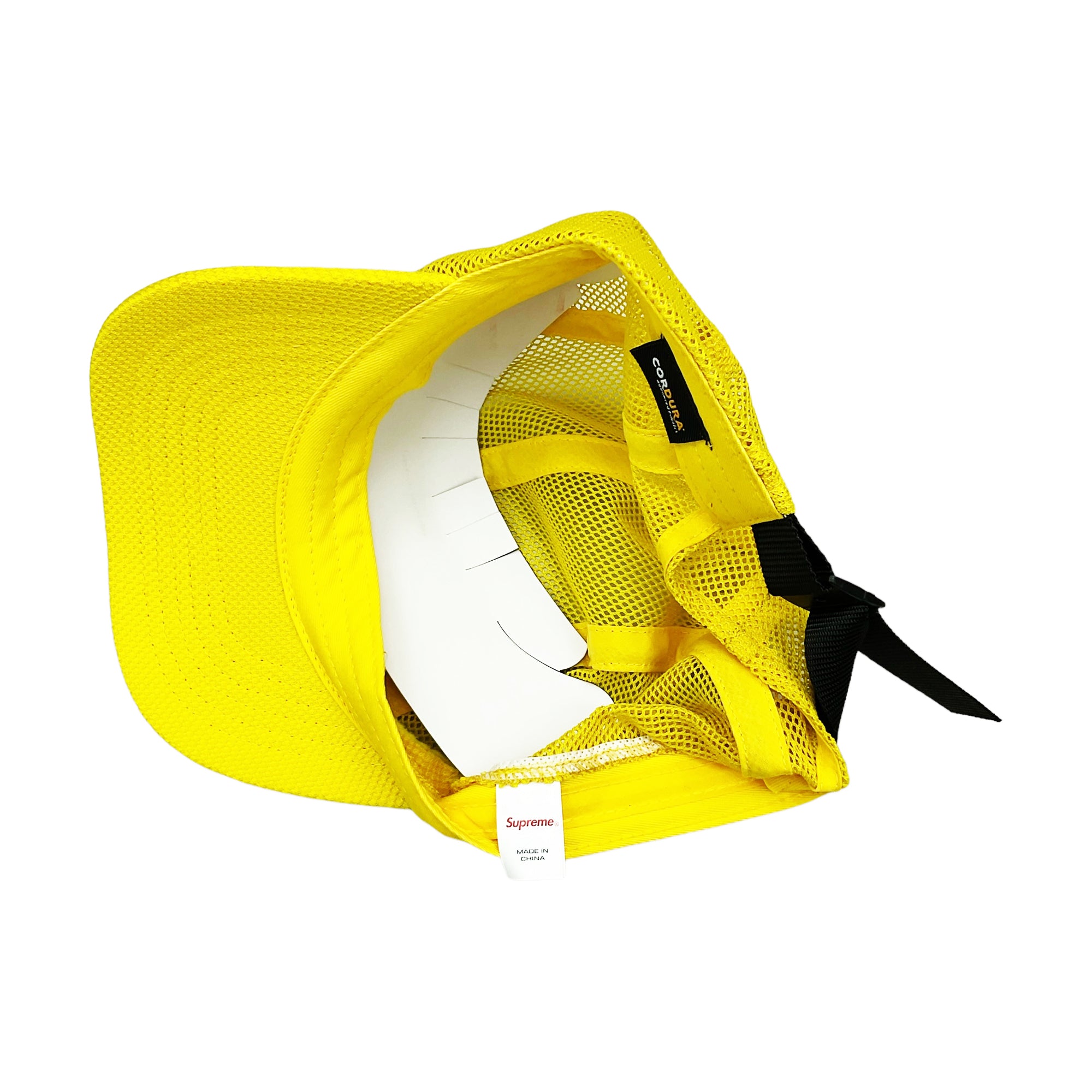 MESH CORDURA 5-PANEL CAMP CAP YELLOW (SS23)