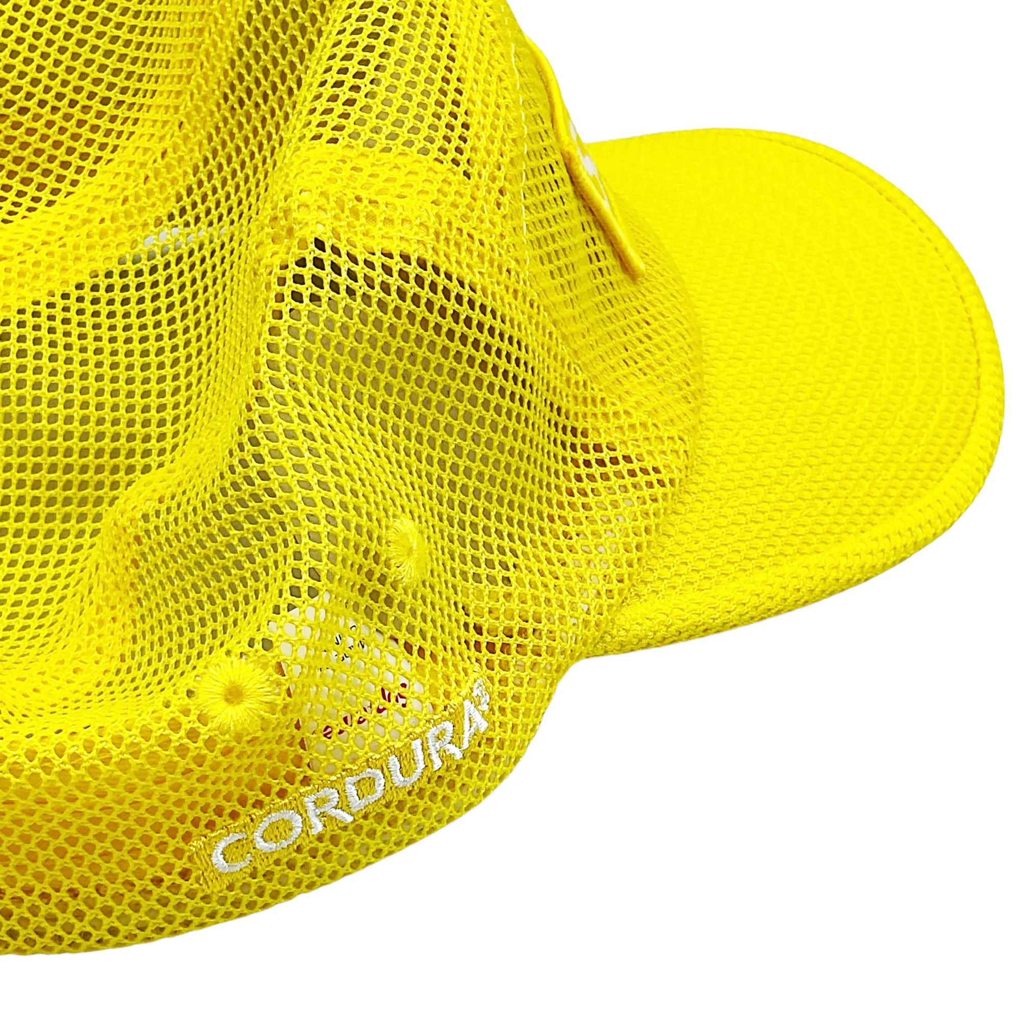 MESH CORDURA 5-PANEL CAMP CAP YELLOW (SS23)