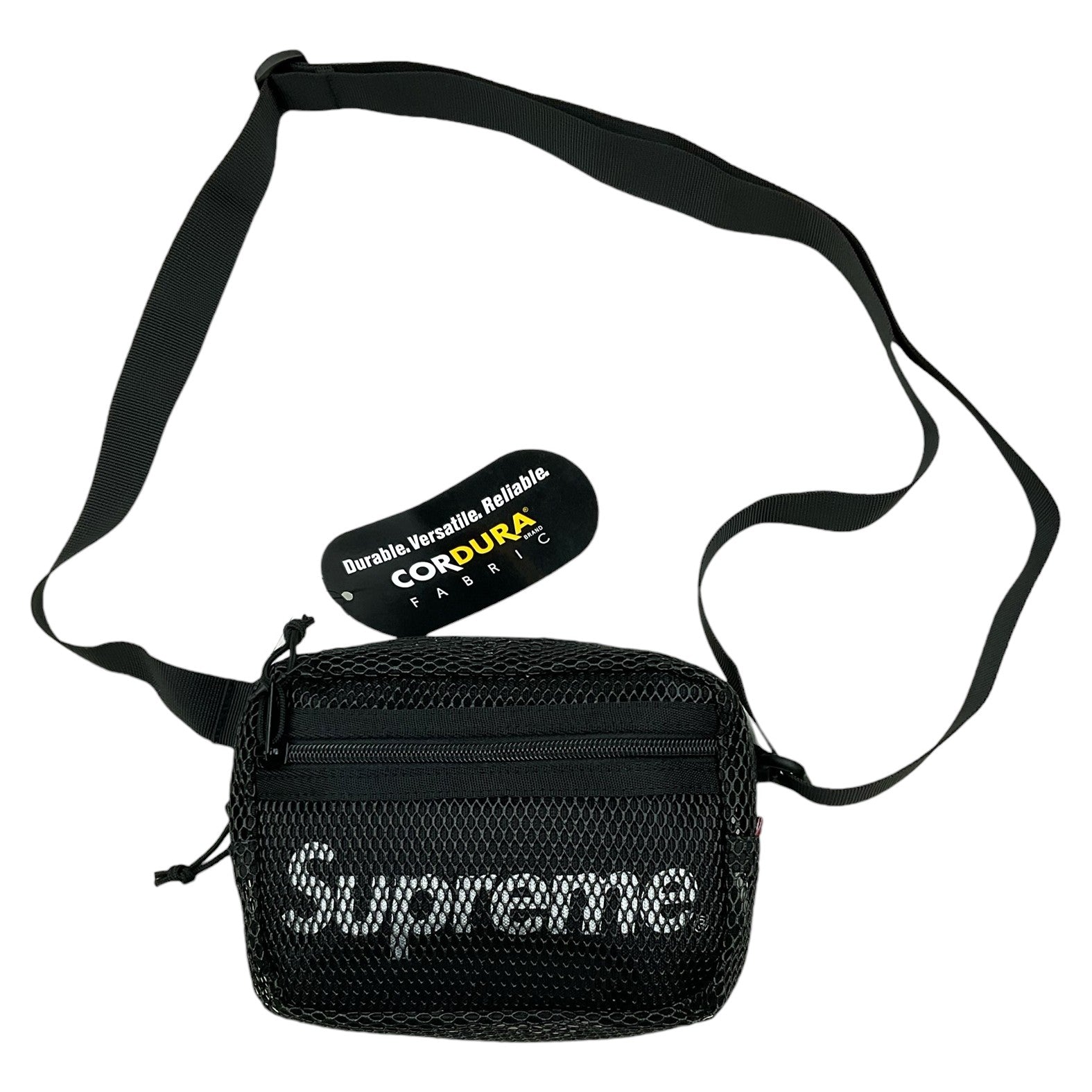 MESH SHOULDER BAG BLACK (SS20)