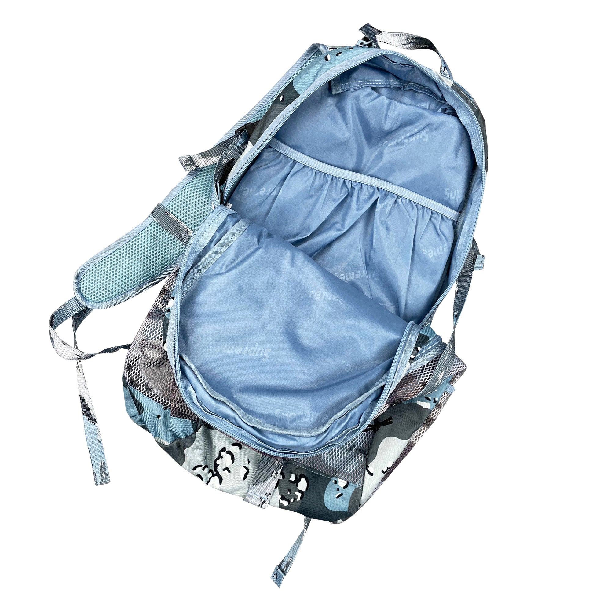 MESH BACKPACK BLUE CHOCOLATE CHIP CAMO (SS20)