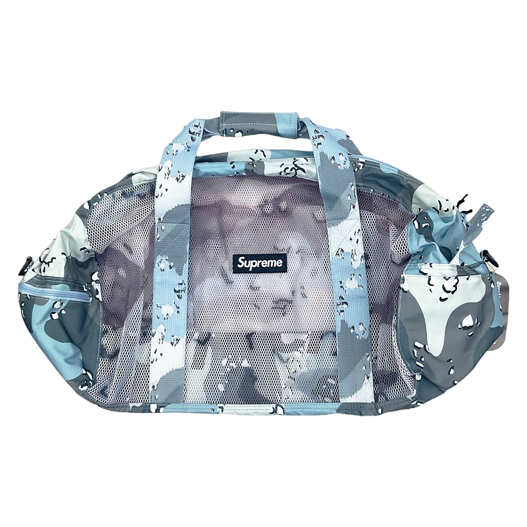 BIG DUFFLE BAG BLUE CHOCOLATE CHIP CAMO (SS20)