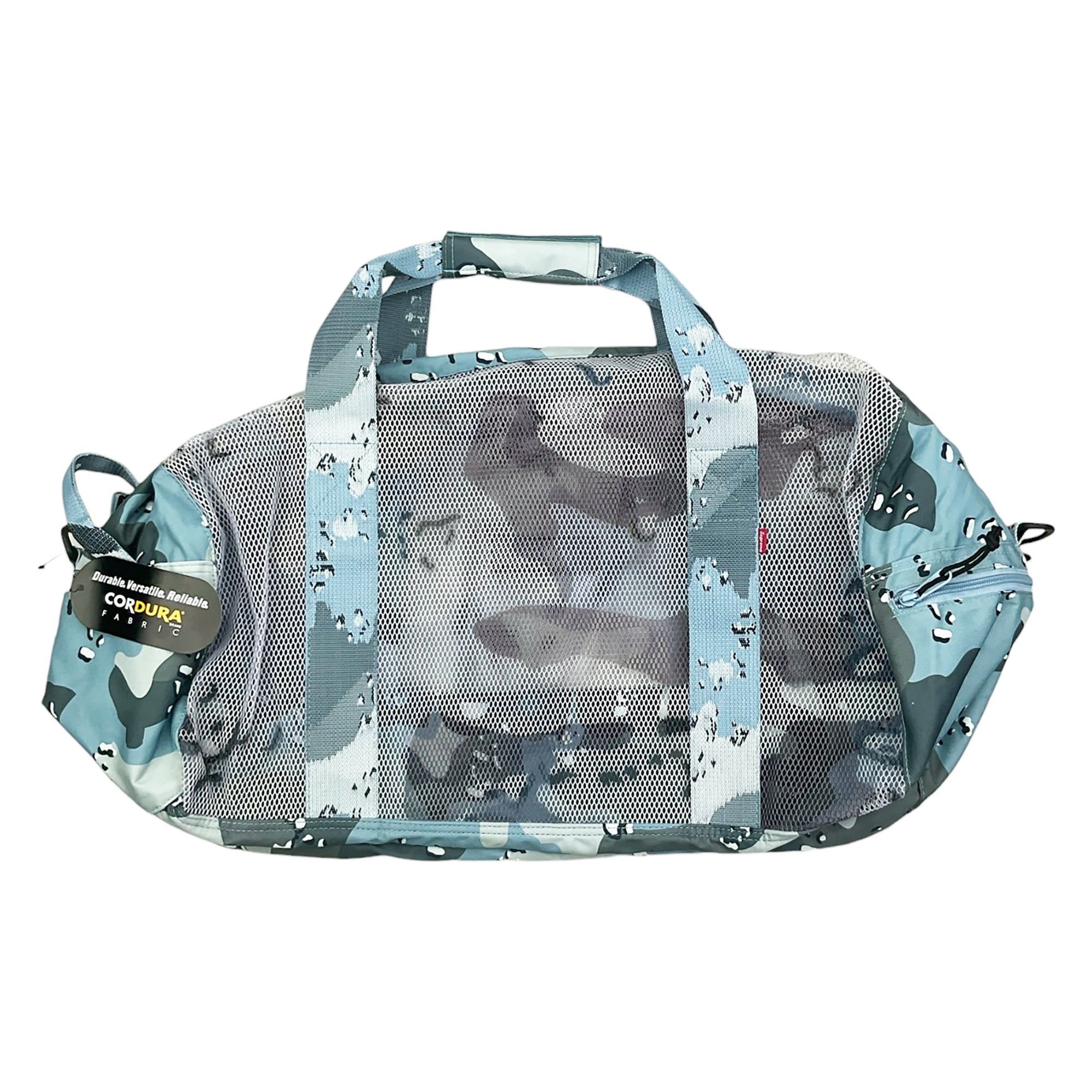 BIG DUFFLE BAG BLUE CHOCOLATE CHIP CAMO (SS20)