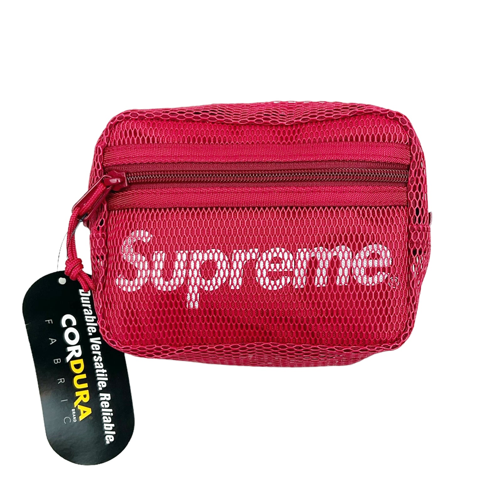 Supreme SS20 Dark deals Red Mesh Shoulder Bag