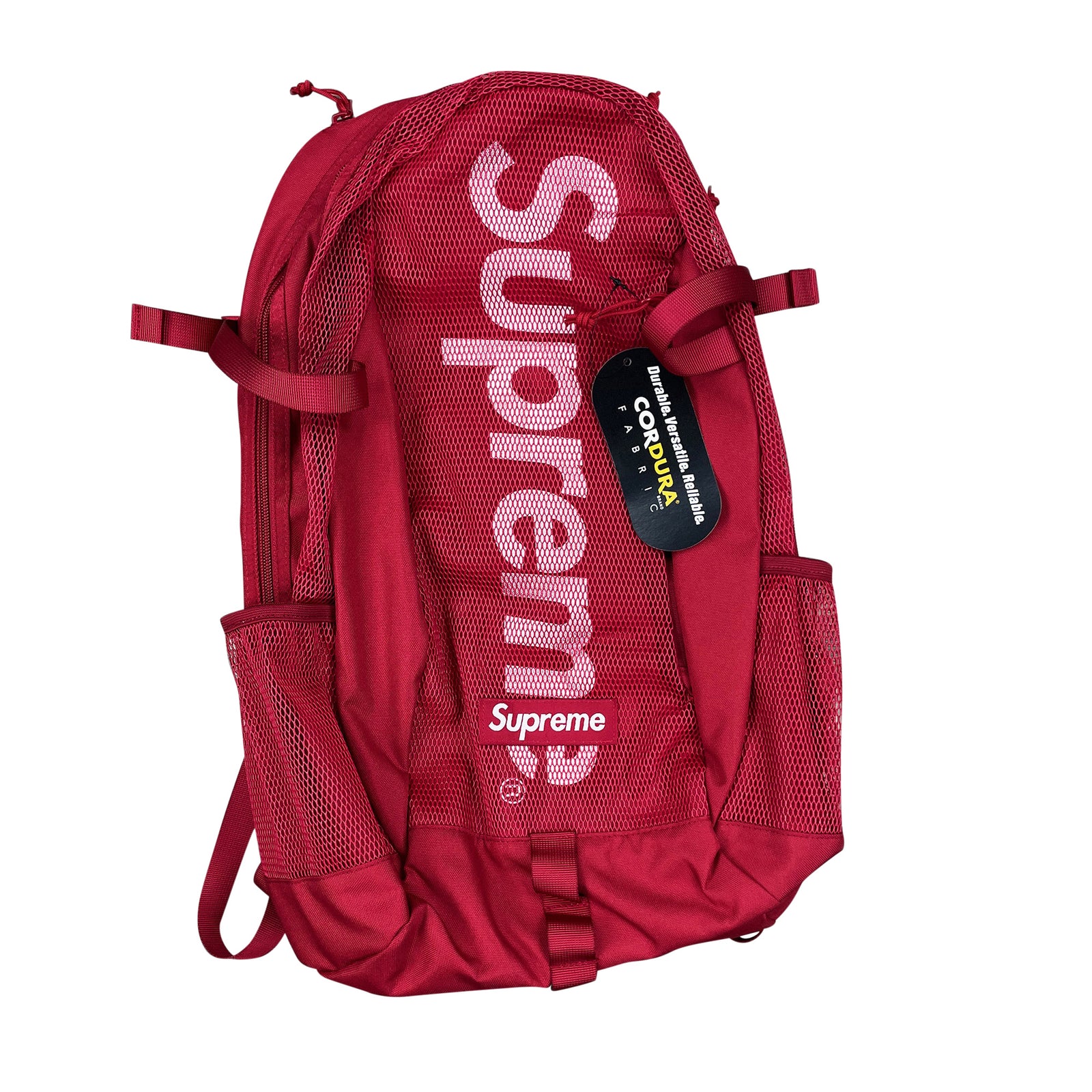 Supreme Mesh Backpack Dark Red SS20 0riginalFeet