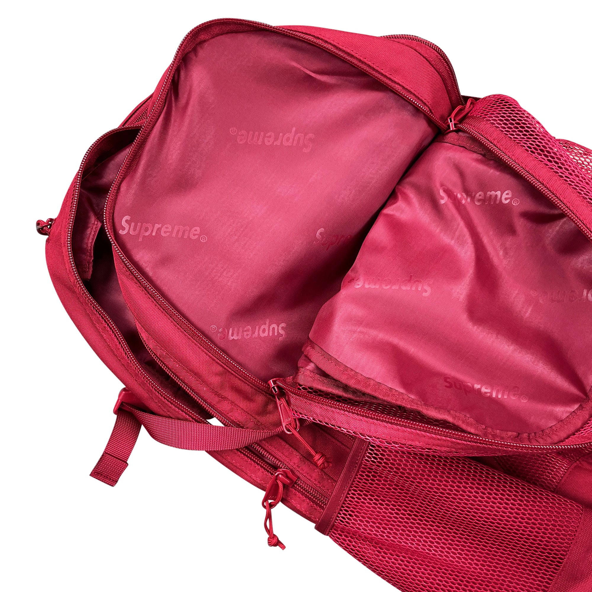 MESH BACKPACK DARK RED (SS20)