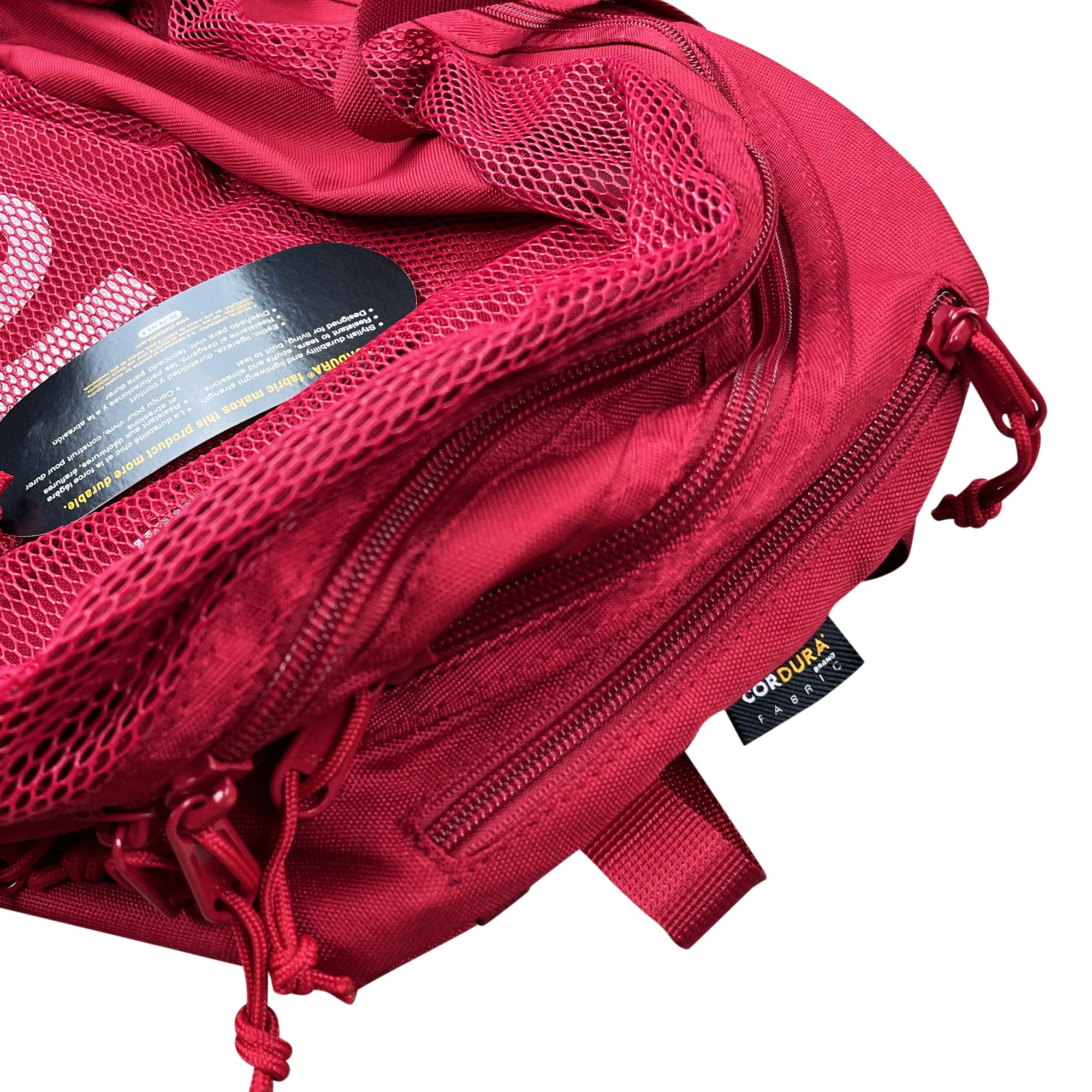 MESH BACKPACK DARK RED (SS20)