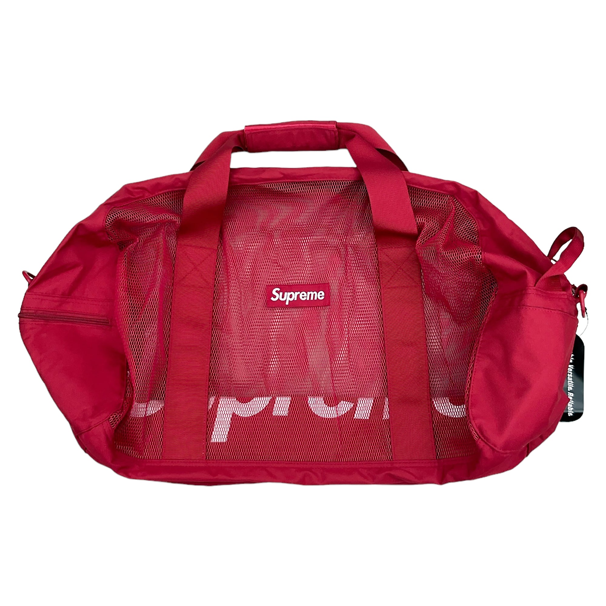 BIG DUFFLE BAG DARK RED (SS20)