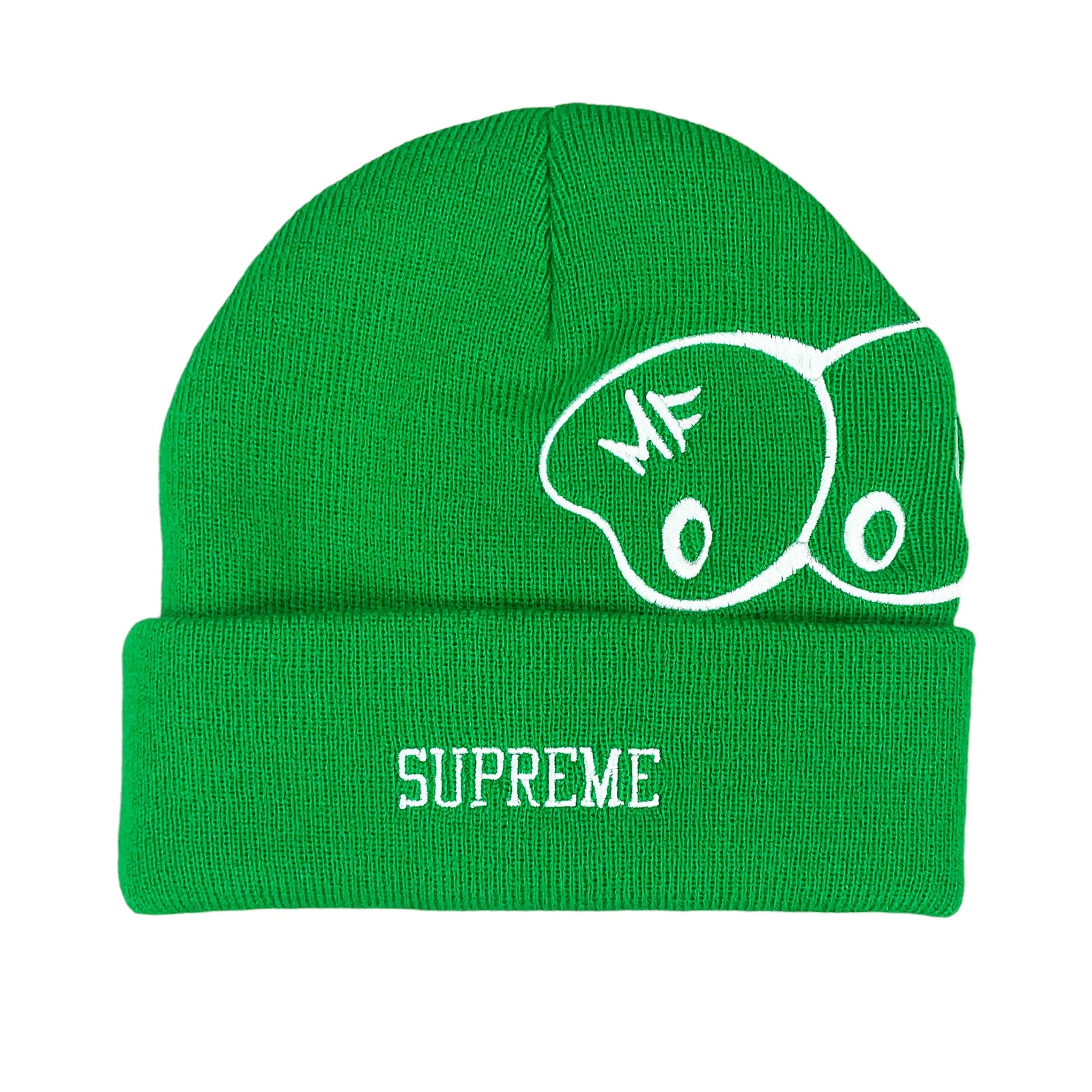 MF DOOM BEANIE GREEN (FW23)