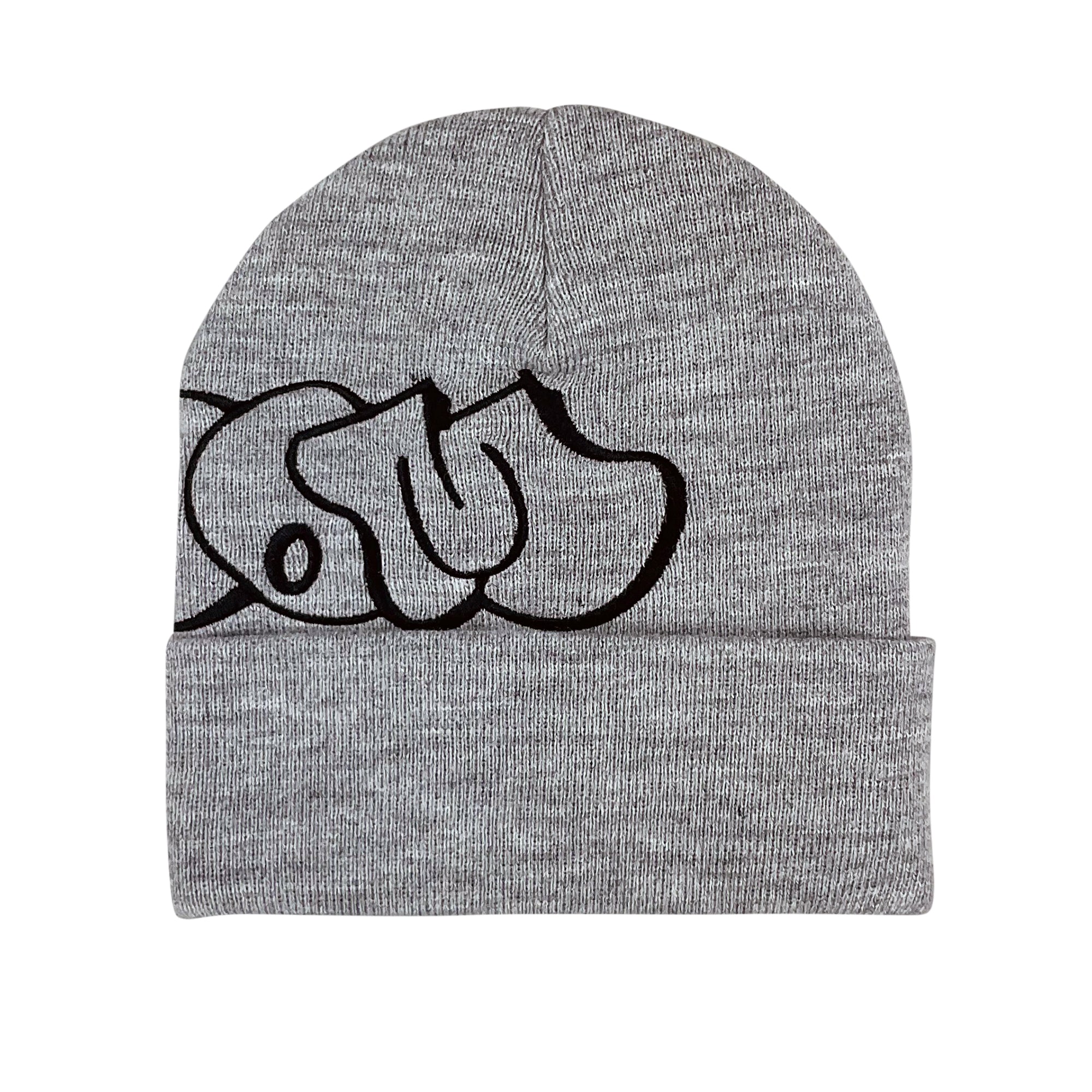 MF DOOM BEANIE GREY (FW23)