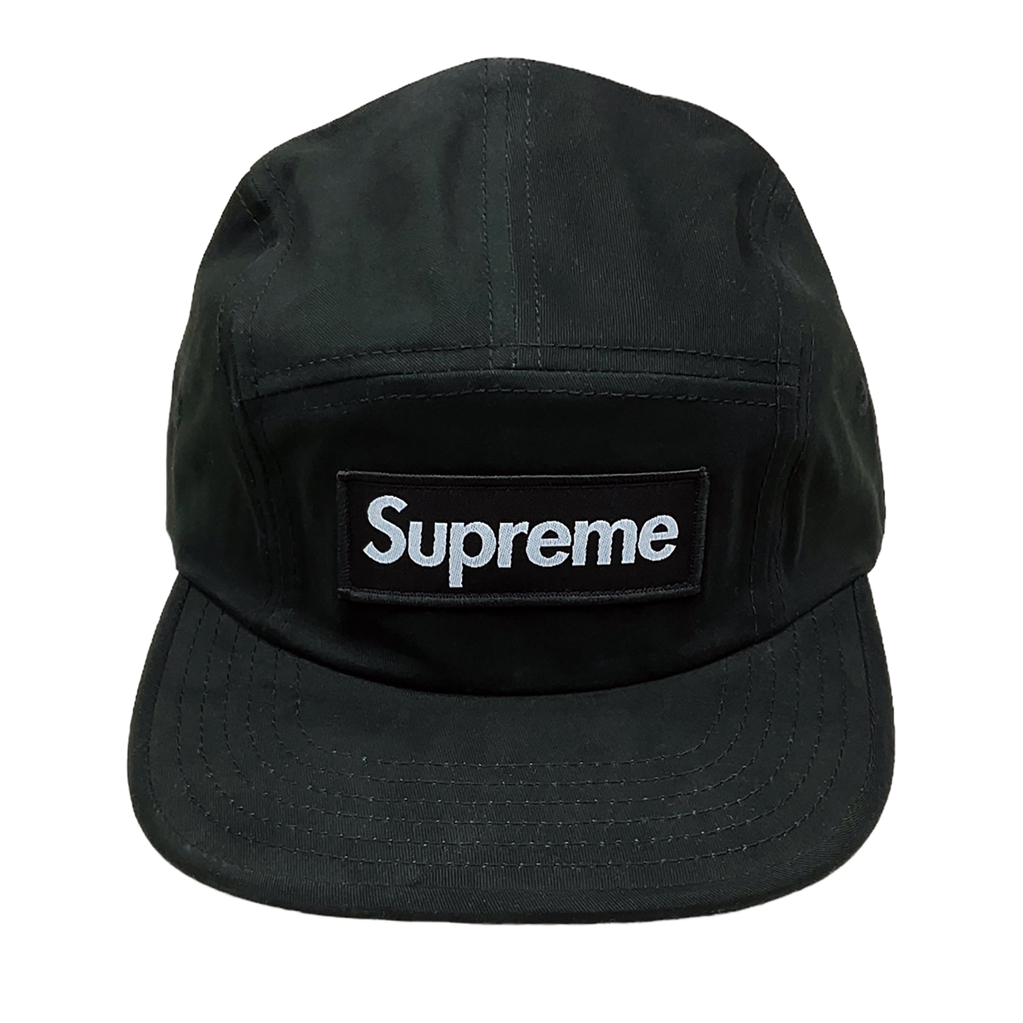 MILITARY 5-PANEL CAMP CAP BLACK (SS19)