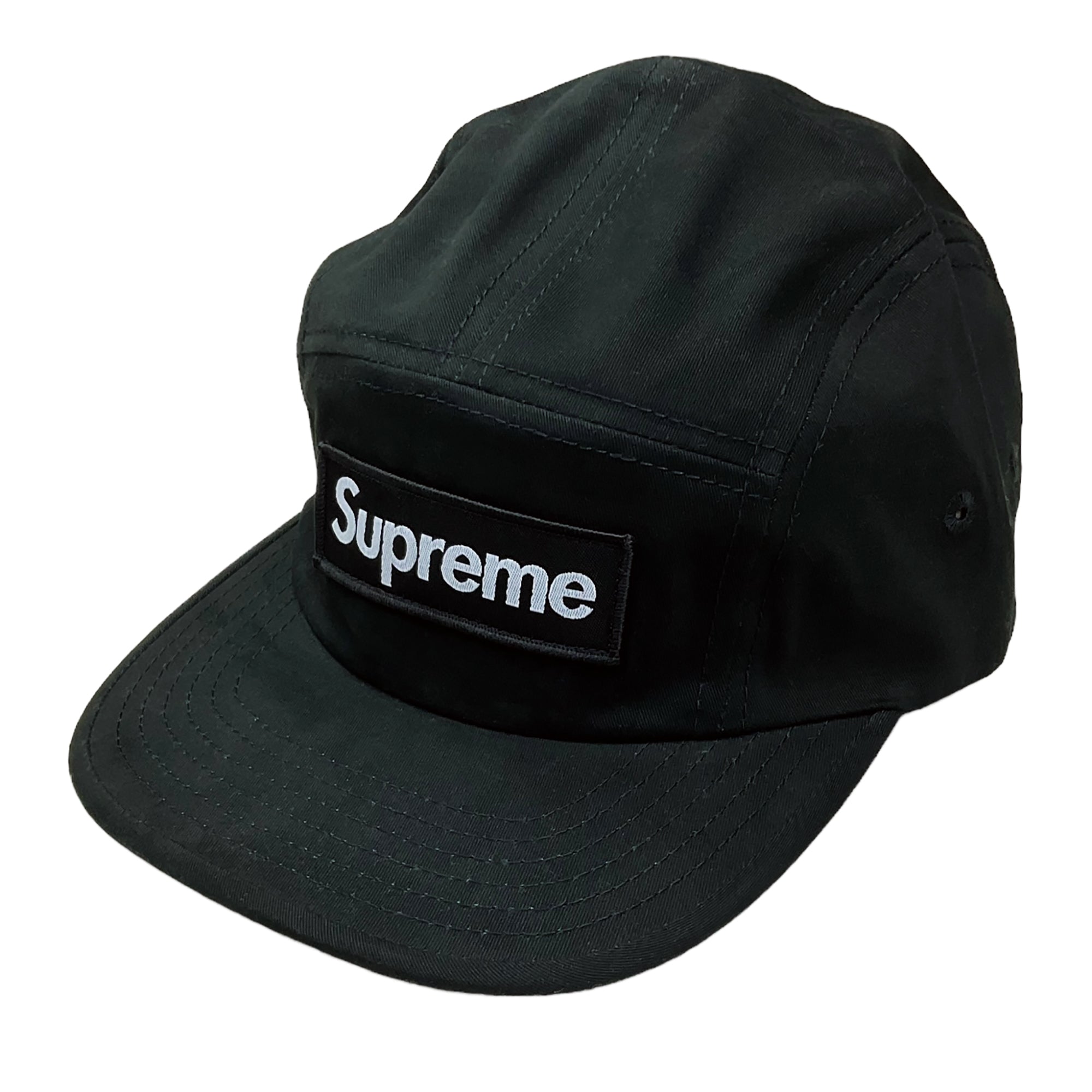 MILITARY 5-PANEL CAMP CAP BLACK (SS19)