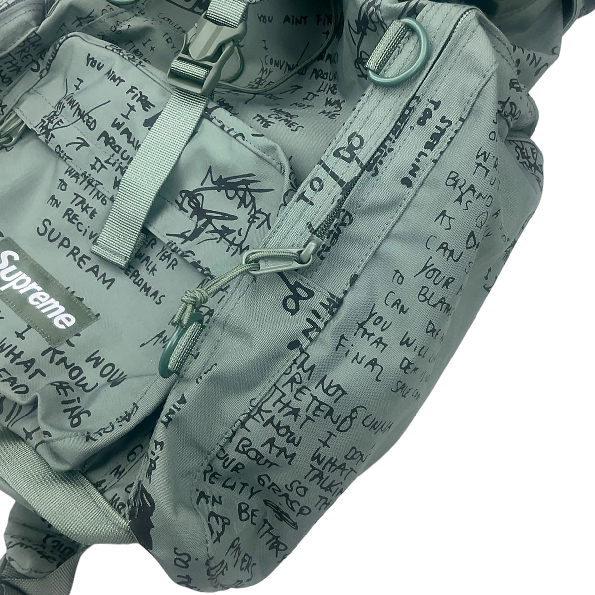 MILITARY FIELD BOX BACKPACK OLIVE GONZ GREEN (SS23)