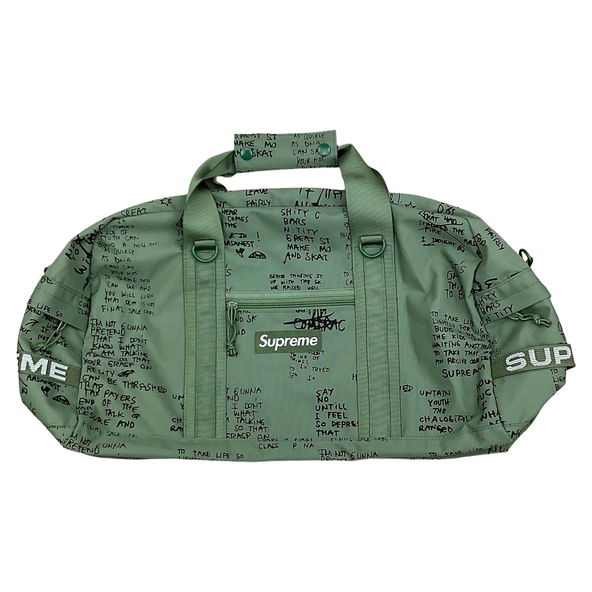 MILITARY FIELD DUFFLE BAG OLIVE GONZ GREEN (SS23)