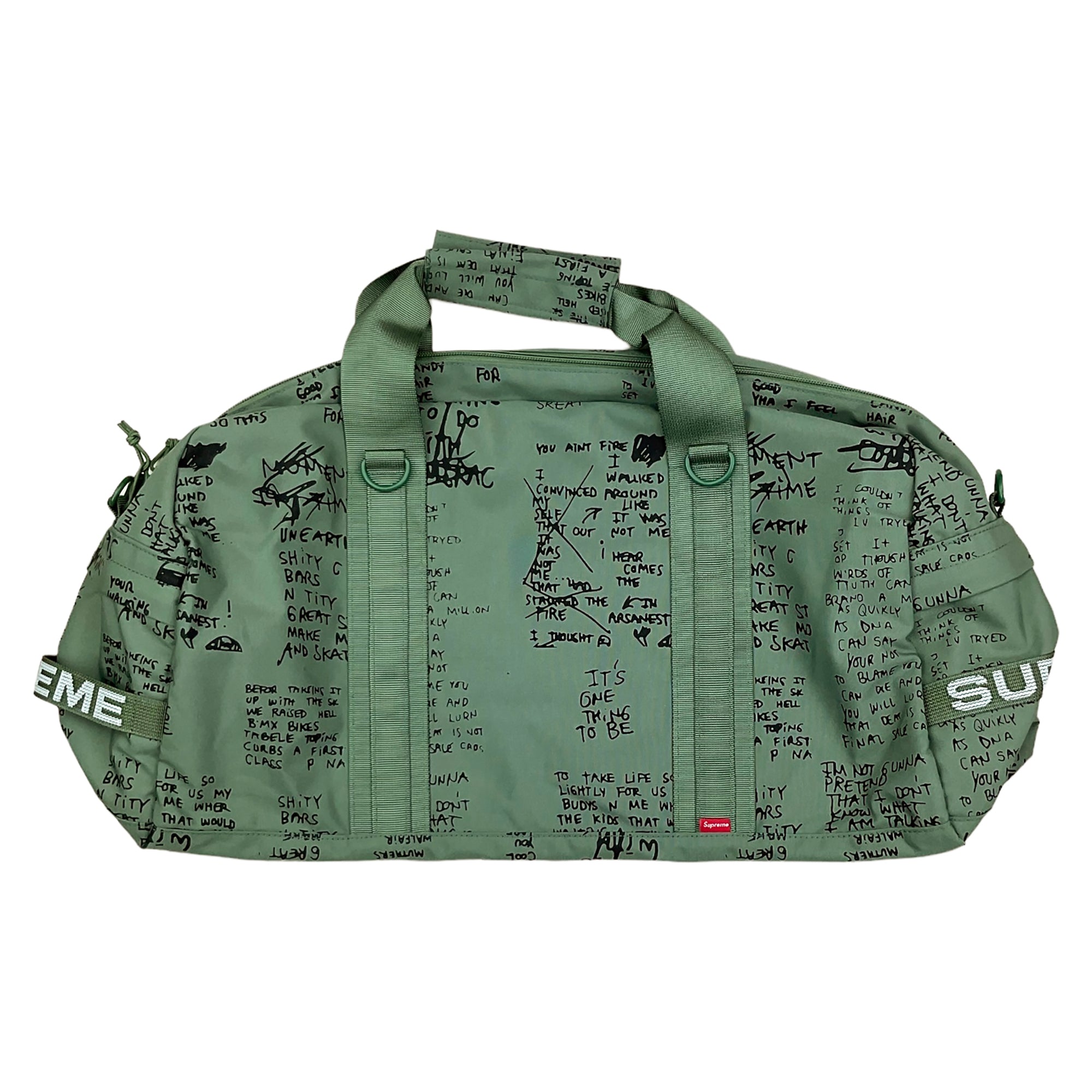 MILITARY FIELD DUFFLE BAG OLIVE GONZ GREEN (SS23)