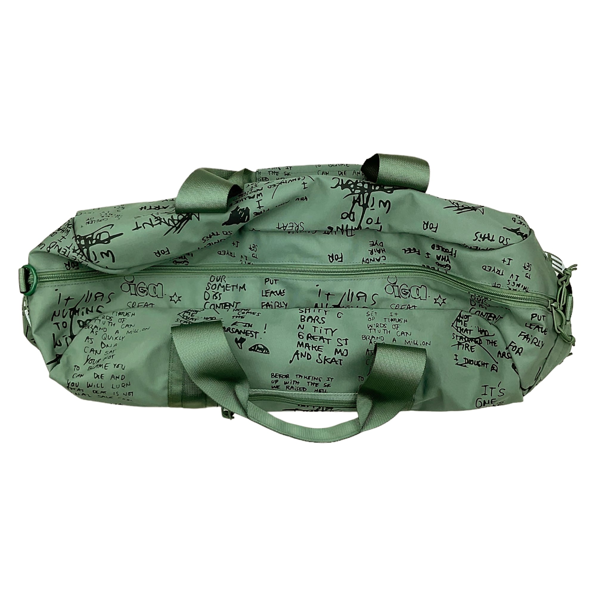 MILITARY FIELD DUFFLE BAG OLIVE GONZ GREEN (SS23)