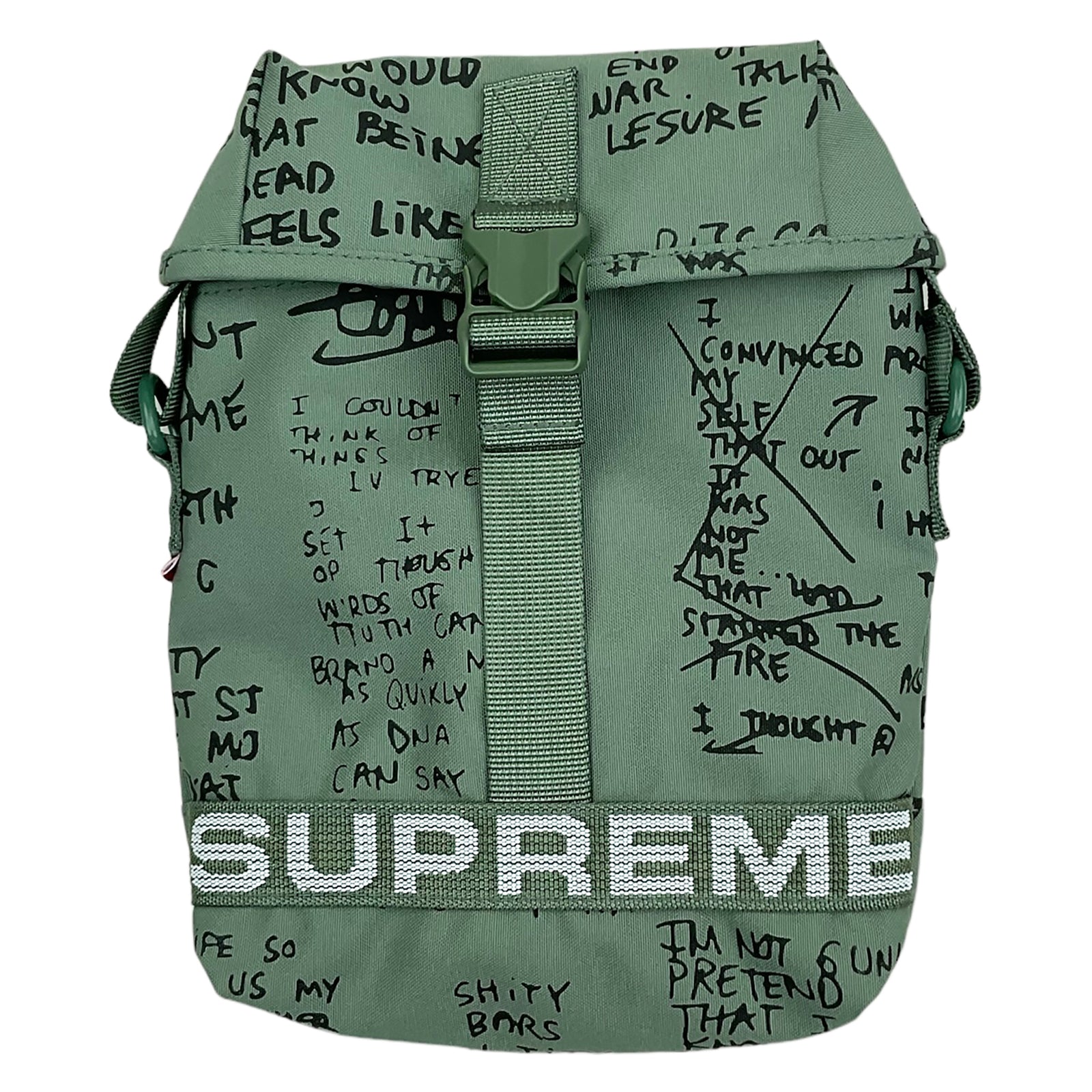 MILITARY FIELD SIDE BAG OLIVE GONZ GREEN (SS23)