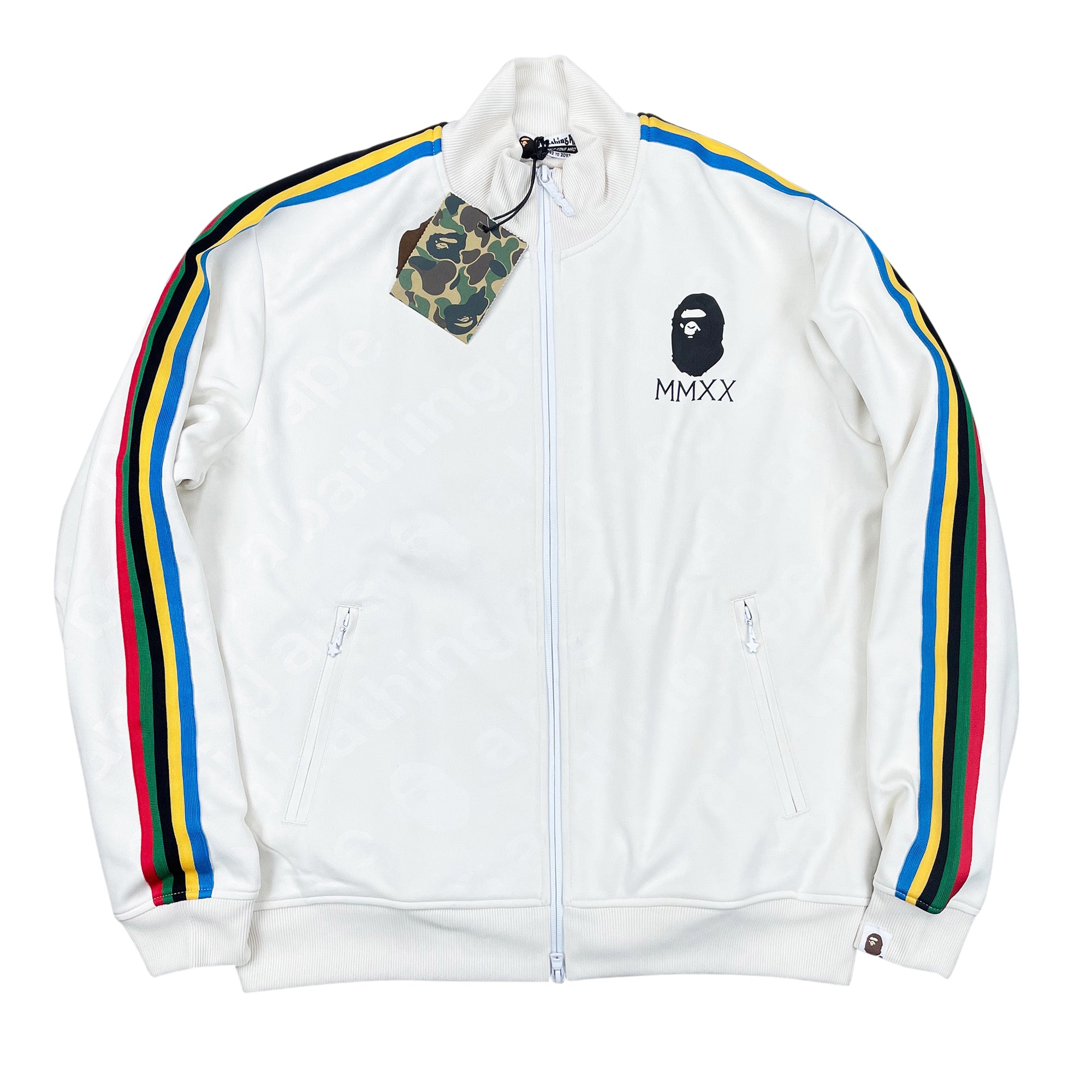 MMXX TRACK JACKET IVORY | A BATHING APE