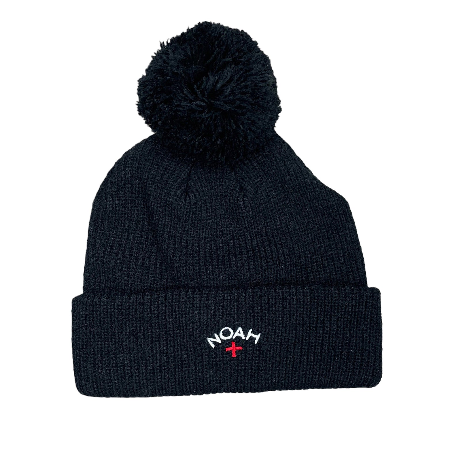 POM POM BEANIE BLACK