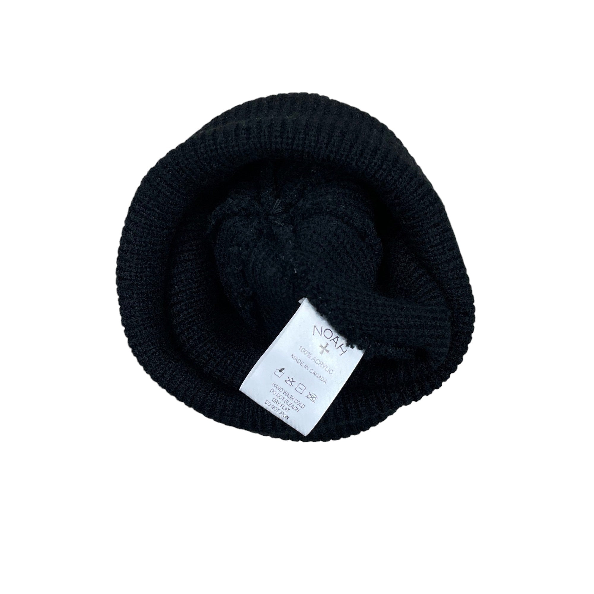 POM POM BEANIE BLACK